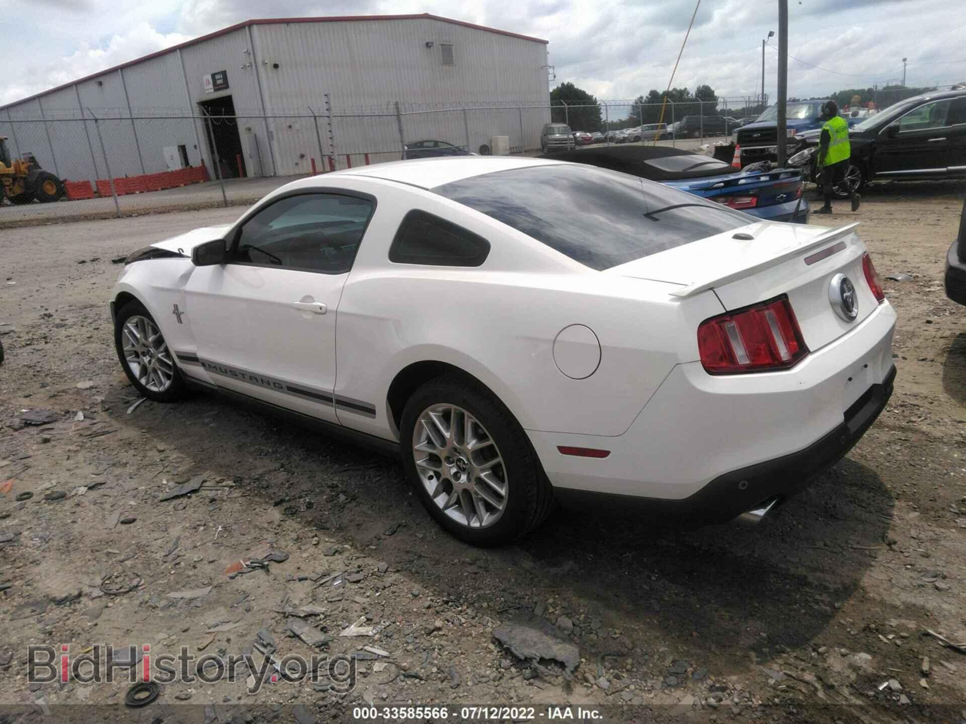 2012 FORD MUSTANG - VIN: 1ZVBP8AM8C5274264 - Фото 3