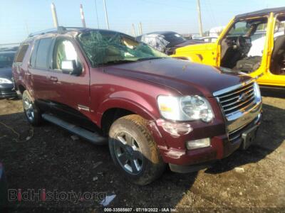 2006 Ford EXPLORER Limited, фиолетовый — VIN 1FMEU75886UA02092, IAAI