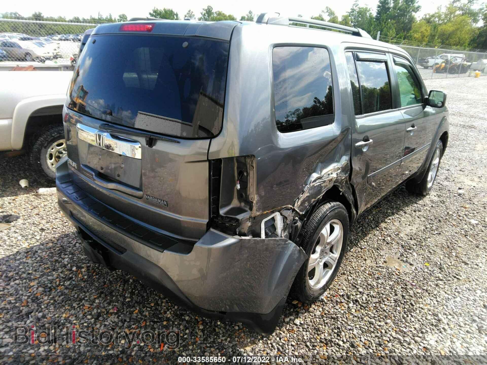 2013 HONDA PILOT - VIN: 5FNYF3H55DB004622 - Фото 4