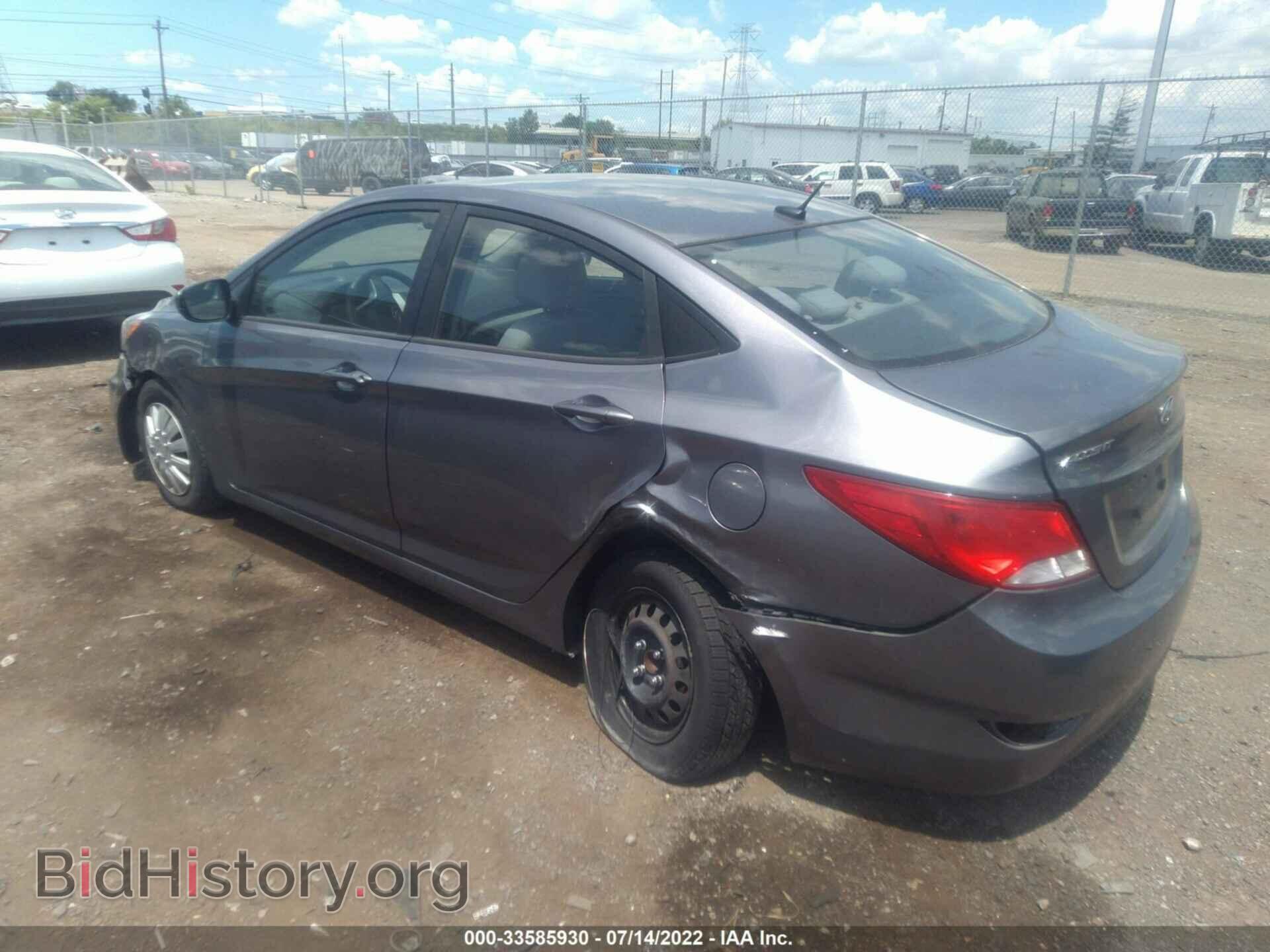 2017 HYUNDAI ACCENT - VIN: KMHCT4AE8HU181001 - Фото 3