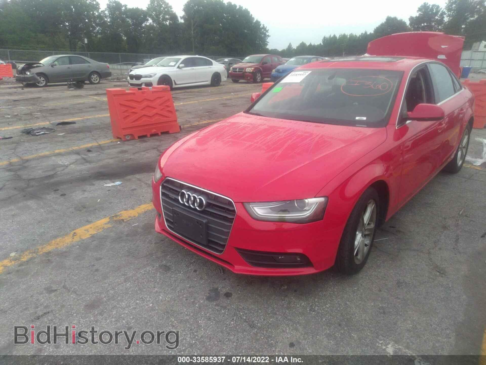 2013 AUDI A4 - VIN: WAUBFAFLXDA173357 - Фото 2