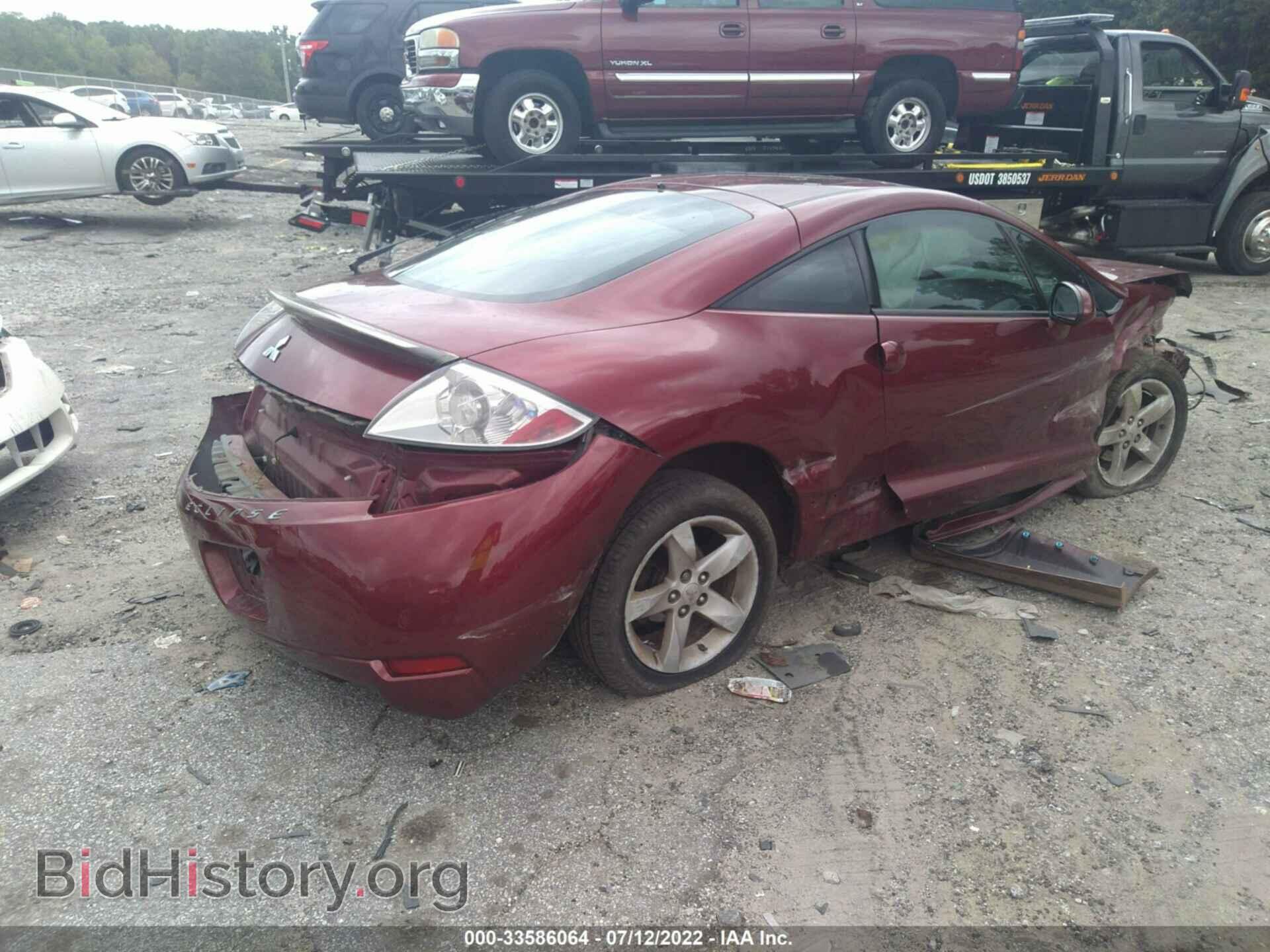 2007 MITSUBISHI ECLIPSE - VIN: 4A3AK24FX7E015432 - Photo 4