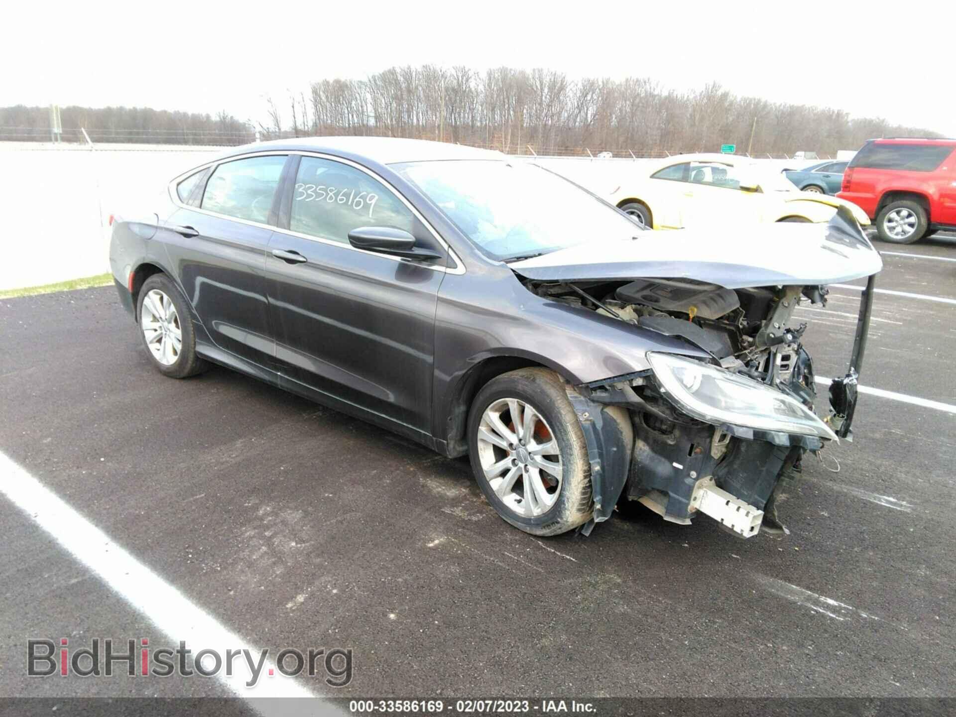 Фотография 1C3CCCAB7FN670313 - CHRYSLER 200 2015