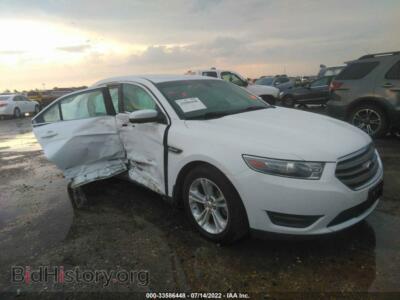 2013 Ford TAURUS SEL, белый — VIN 1FAHP2E84DG145036, IAAI