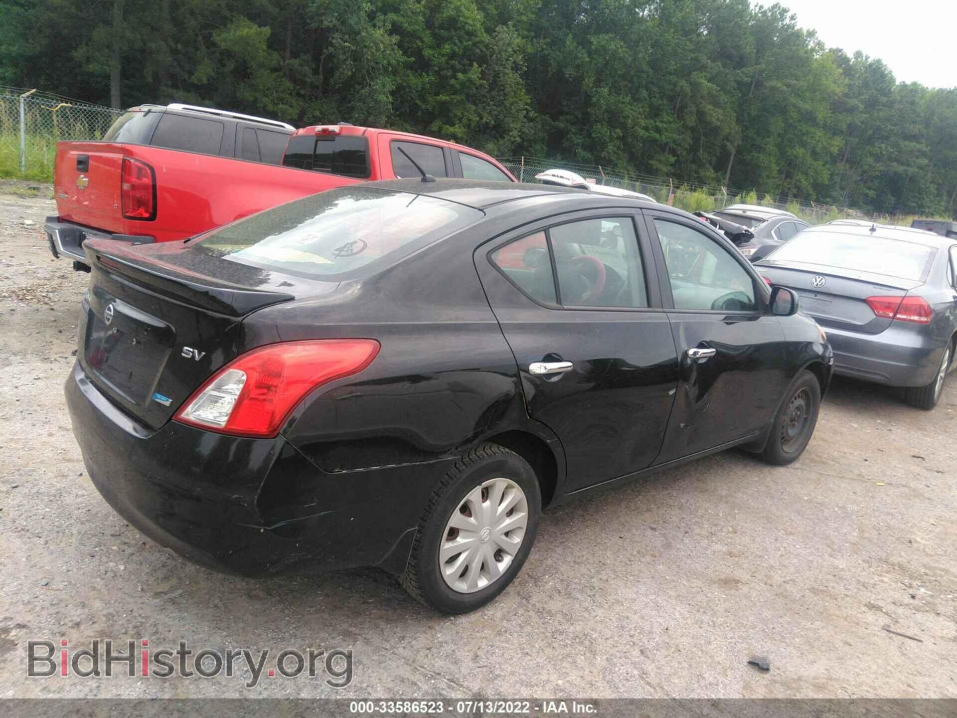 2013 NISSAN VERSA - VIN: 3N1CN7AP1DL836303 - Фото 4