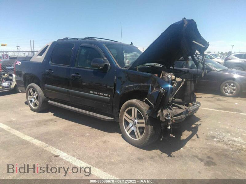 2007 Chevrolet AVALANCHE LT W/1LT (VIN 3GNFK12367G238076) — photo 1 of 10, IAAI, damage: front end