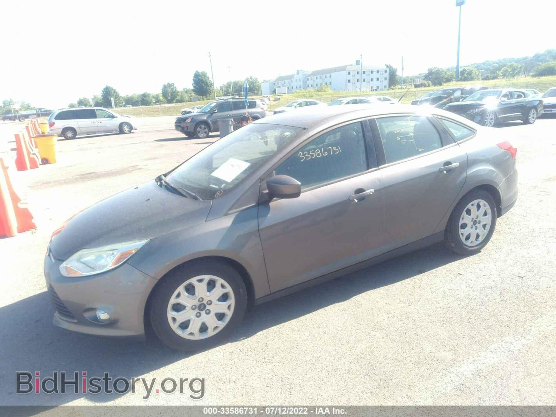 2012 FORD FOCUS - VIN: 1FAHP3F28CL349554 - Фото 2