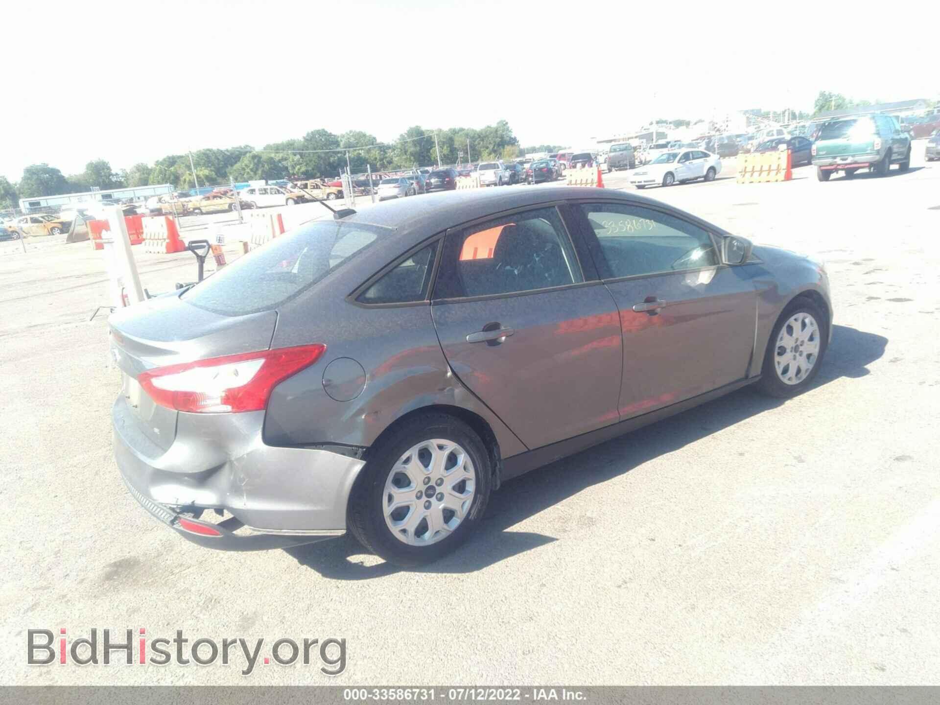 2012 FORD FOCUS - VIN: 1FAHP3F28CL349554 - Фото 4
