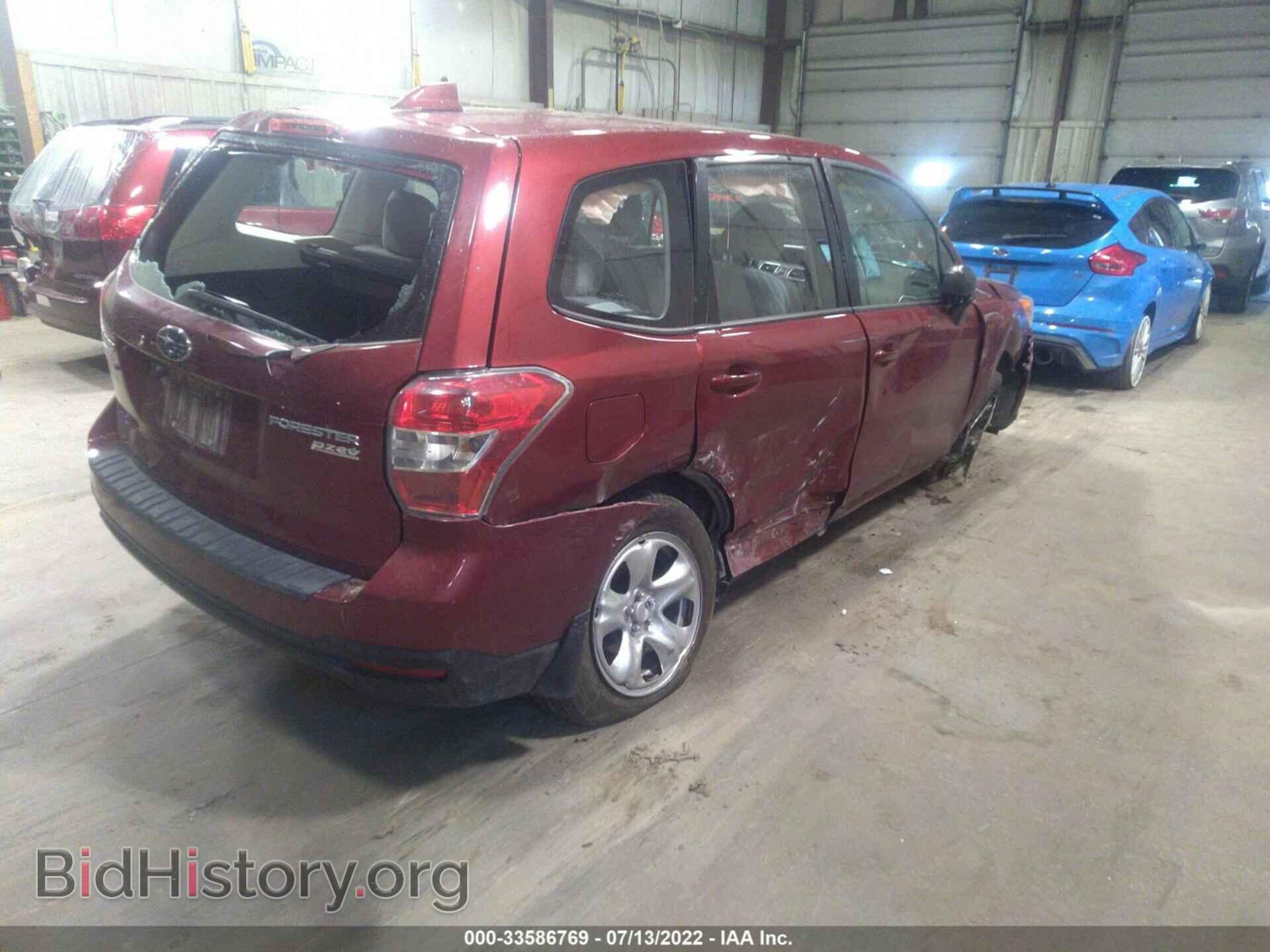 2016 SUBARU FORESTER - VIN: JF2SJAAC4GG502789 - Фото 4