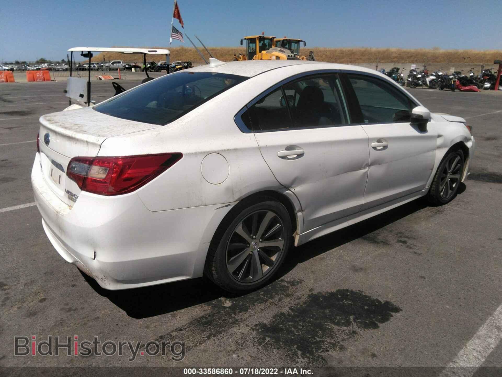 2017 SUBARU LEGACY - VIN: 4S3BNAK65H3063283 - Фото 4