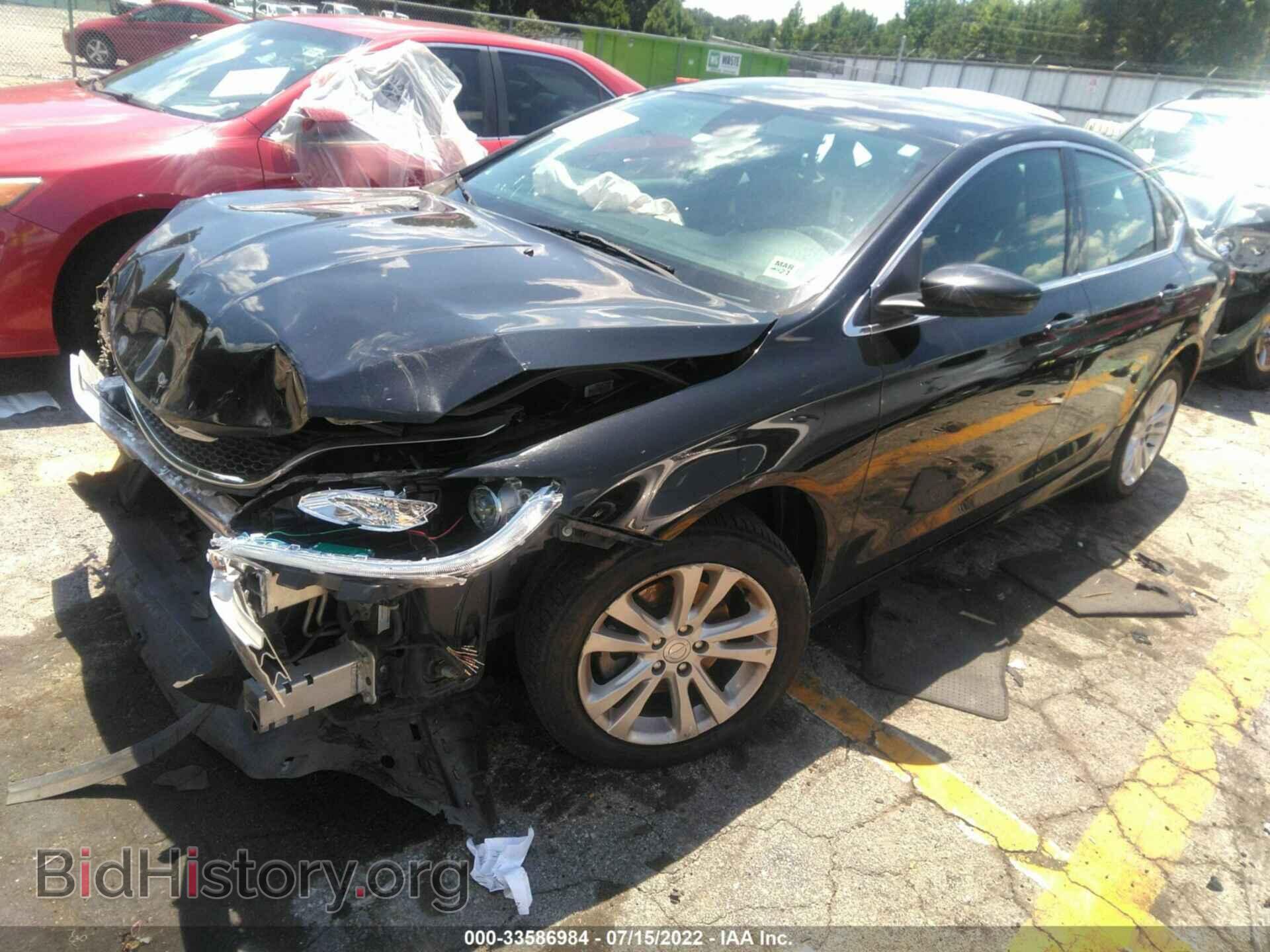 2016 CHRYSLER 200 - VIN: 1C3CCCAB0GN116242 - Фото 2