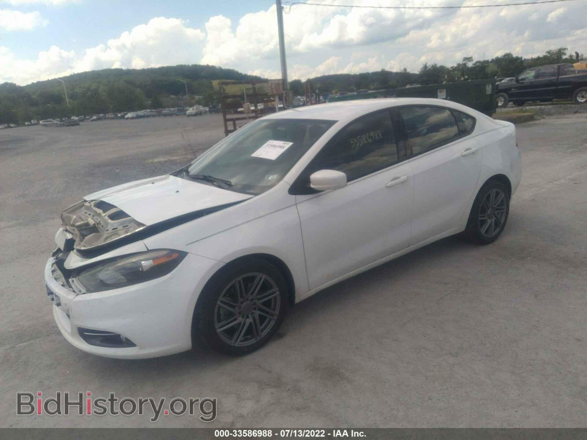 2013 DODGE DART - VIN: 1C3CDFBA0DD322652 - Фото 2