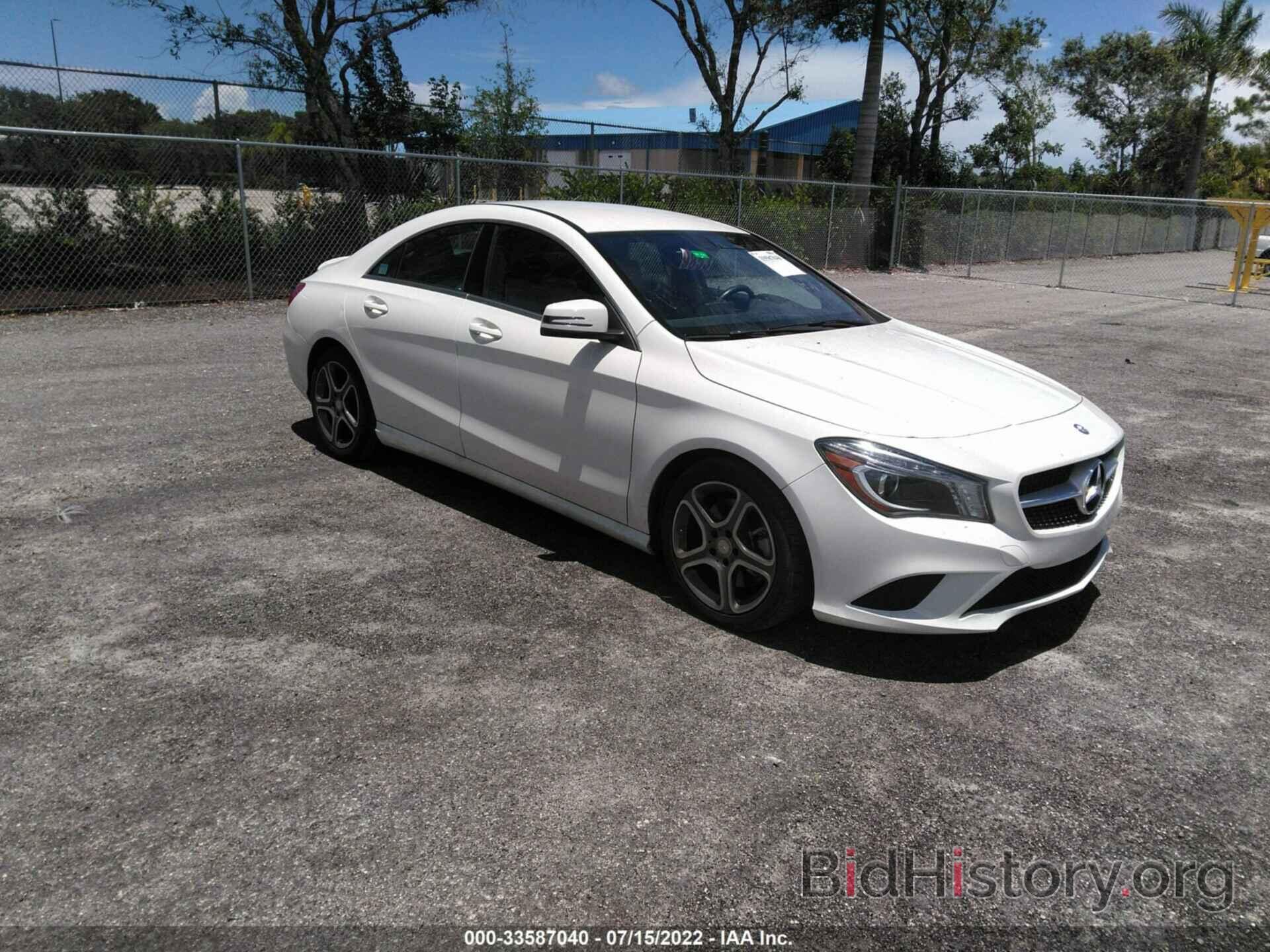 Photo WDDSJ4EB9EN068787 - MERCEDES-BENZ CLA-CLASS 2014