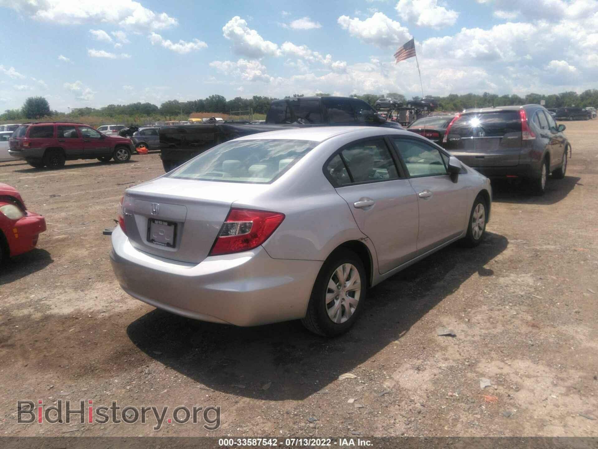 2012 HONDA CIVIC SDN - VIN: 19XFB2F55CE090180 - Фото 4
