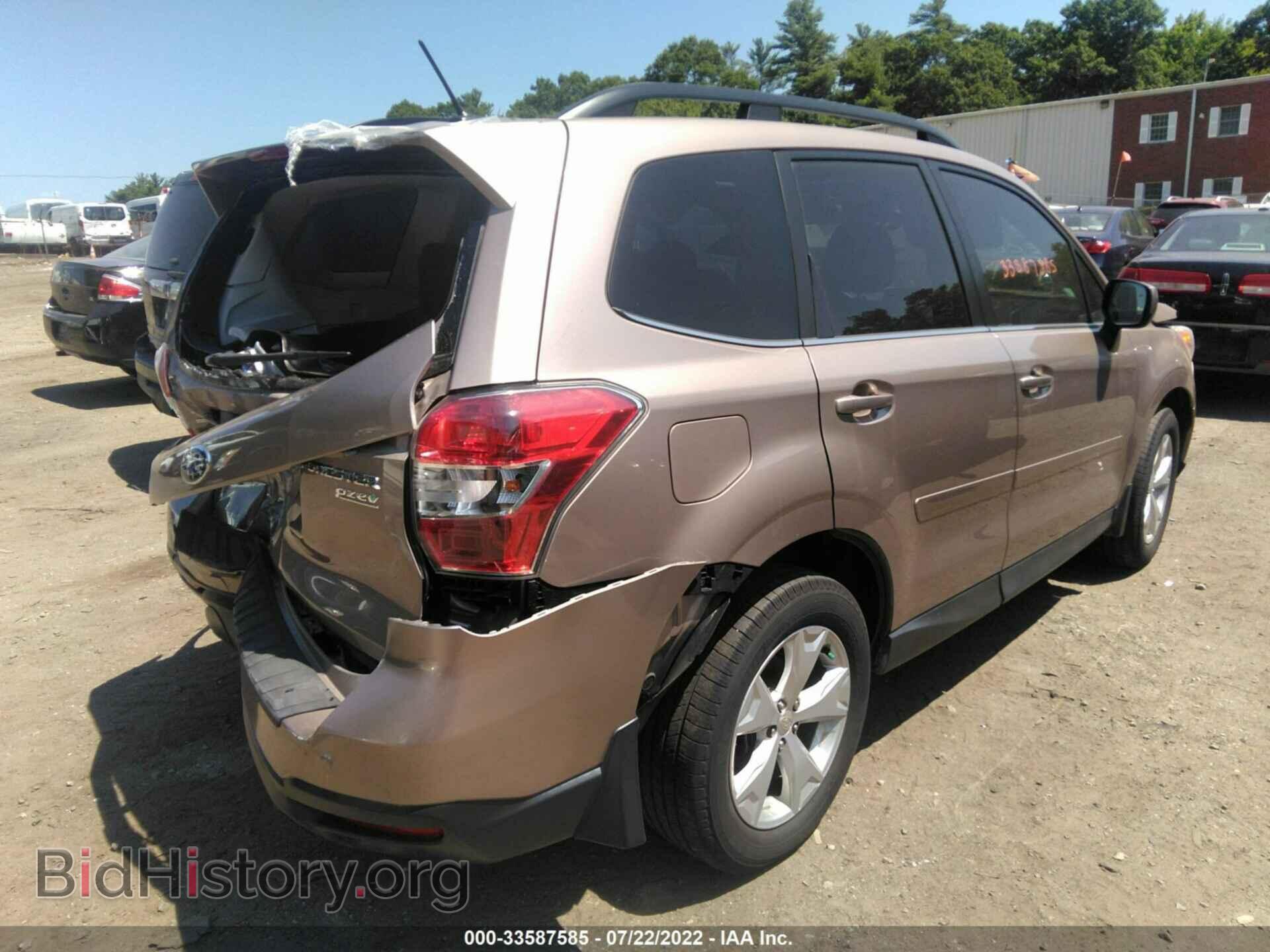 2014 SUBARU FORESTER - VIN: JF2SJAJC8EH437842 - Фото 4