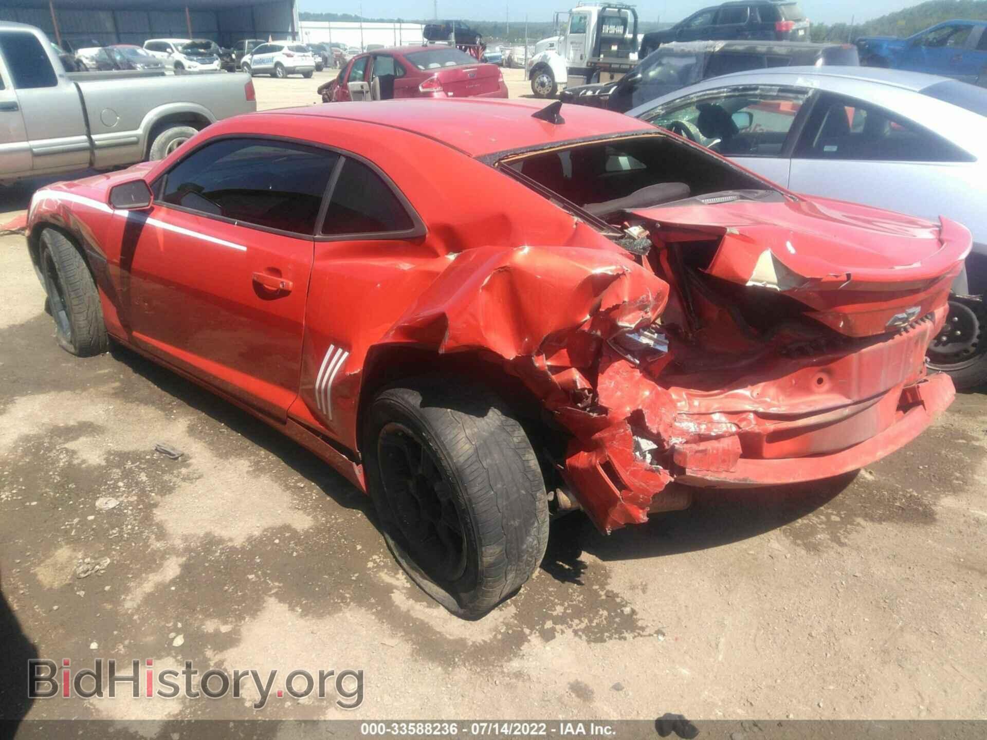 2012 CHEVROLET CAMARO - VIN: 2G1FF1E35C9172092 - Фото 3