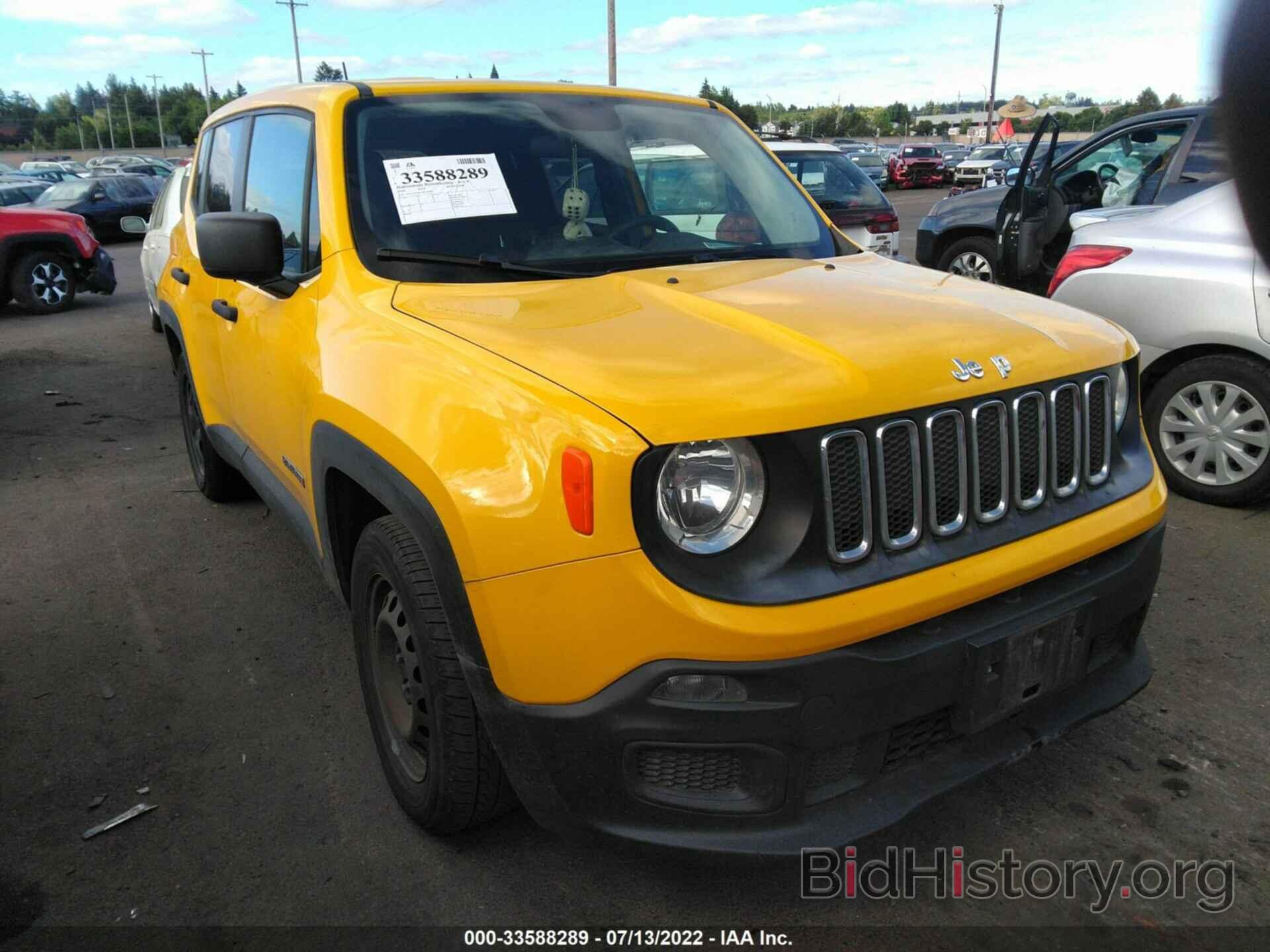 Фотография ZACCJAAW5GPC94616 - JEEP RENEGADE 2016