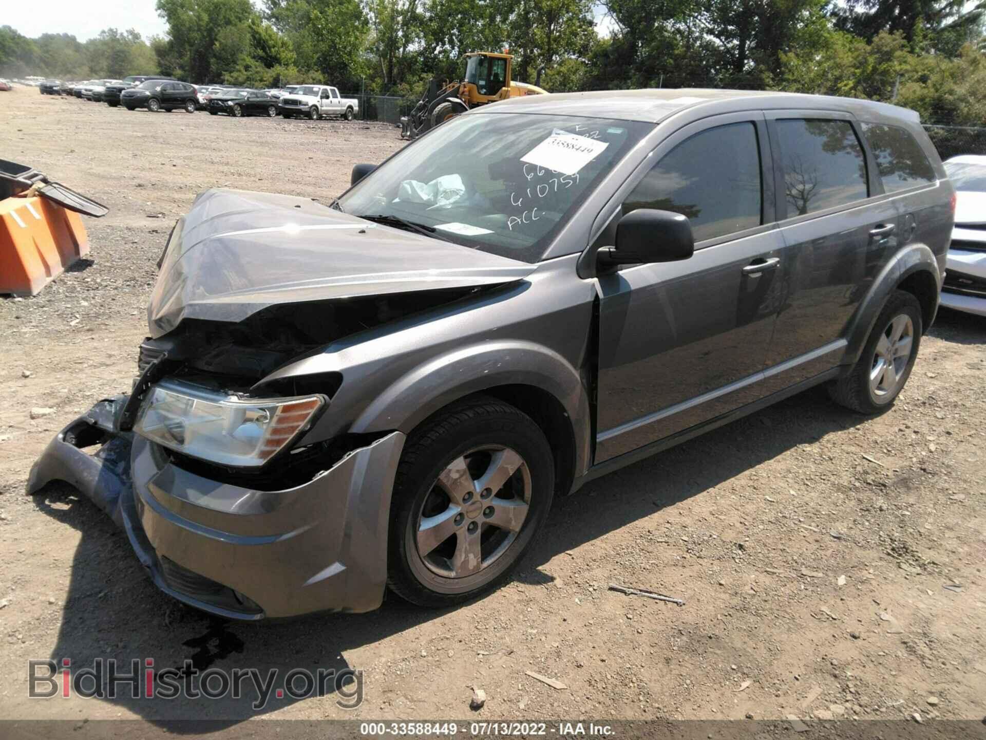 2013 DODGE JOURNEY - VIN: 3C4PDCAB1DT610759 - Фото 2