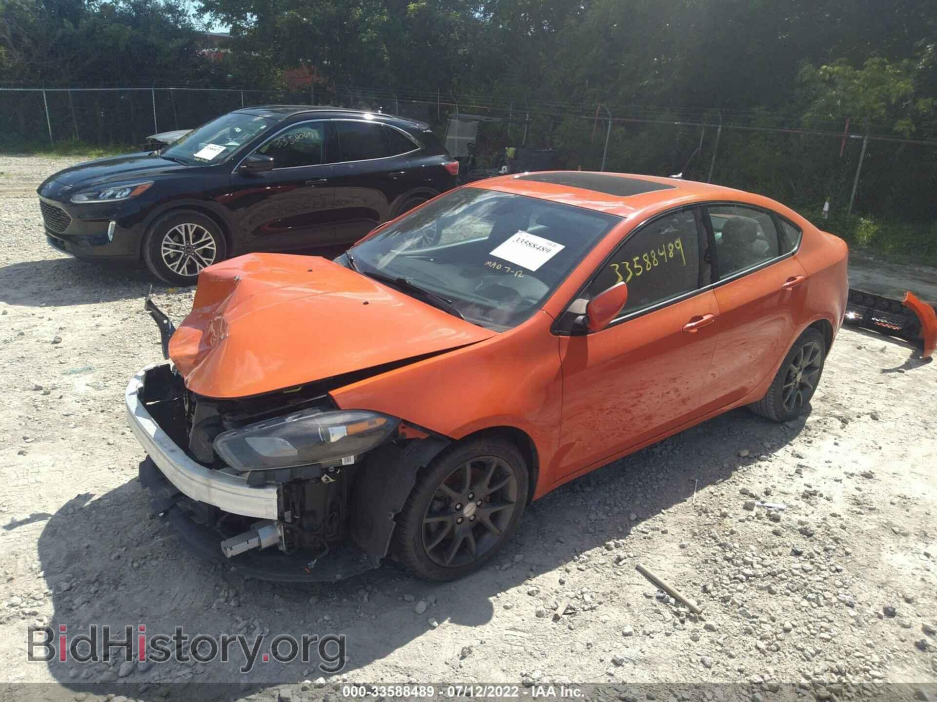 2015 DODGE DART - VIN: 1C3CDFBB3FD225103 - Фото 2