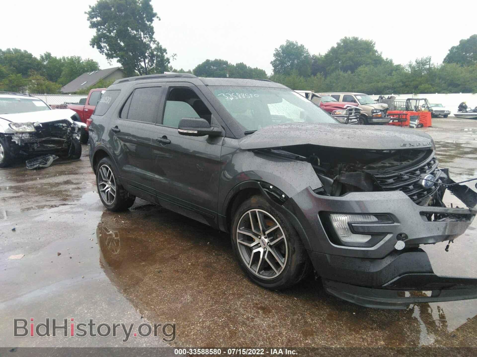 Фотография 1FM5K8GT6GGC84665 - FORD EXPLORER 2016