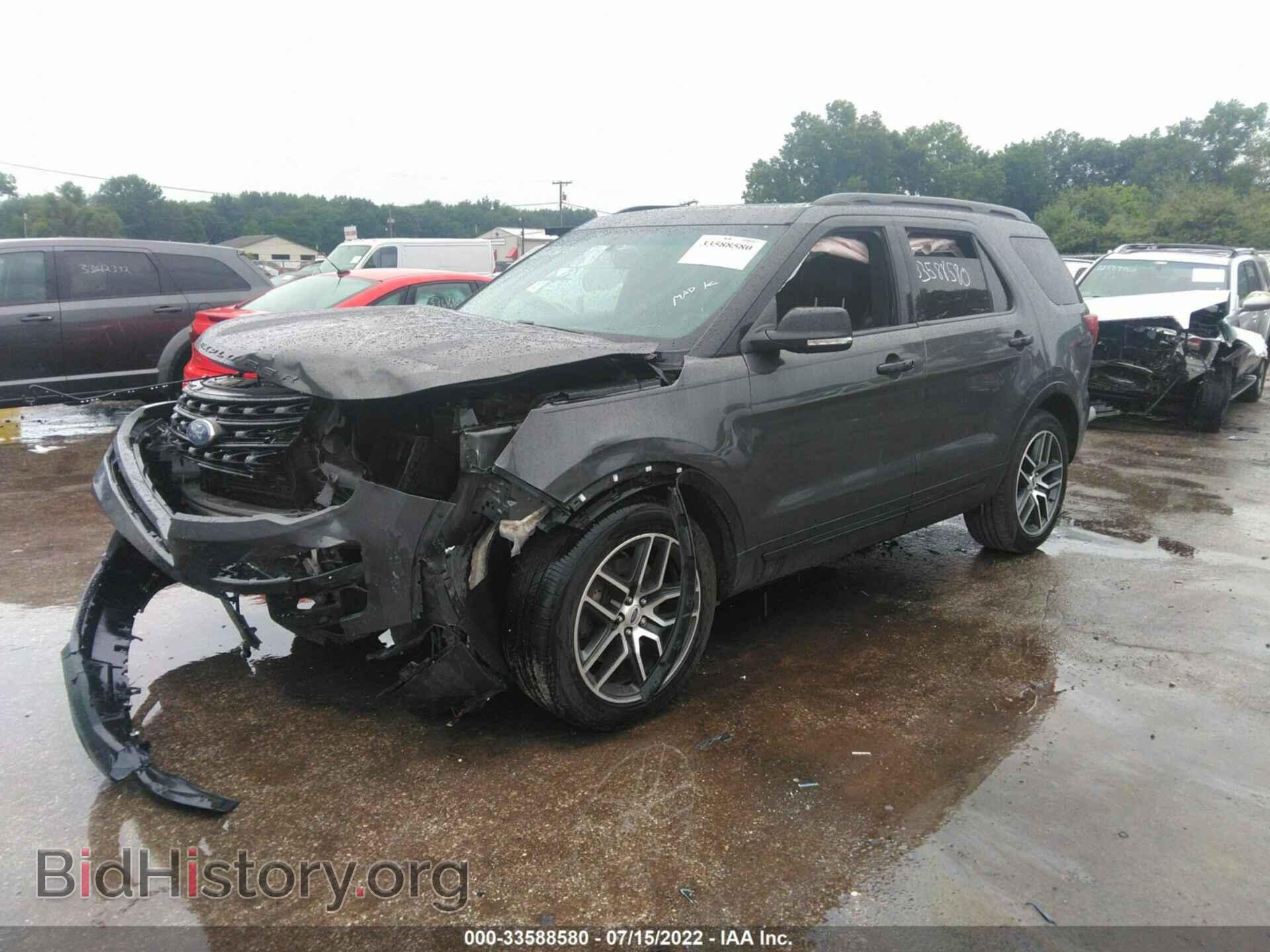 2016 FORD EXPLORER - VIN: 1FM5K8GT6GGC84665 - Фото 2