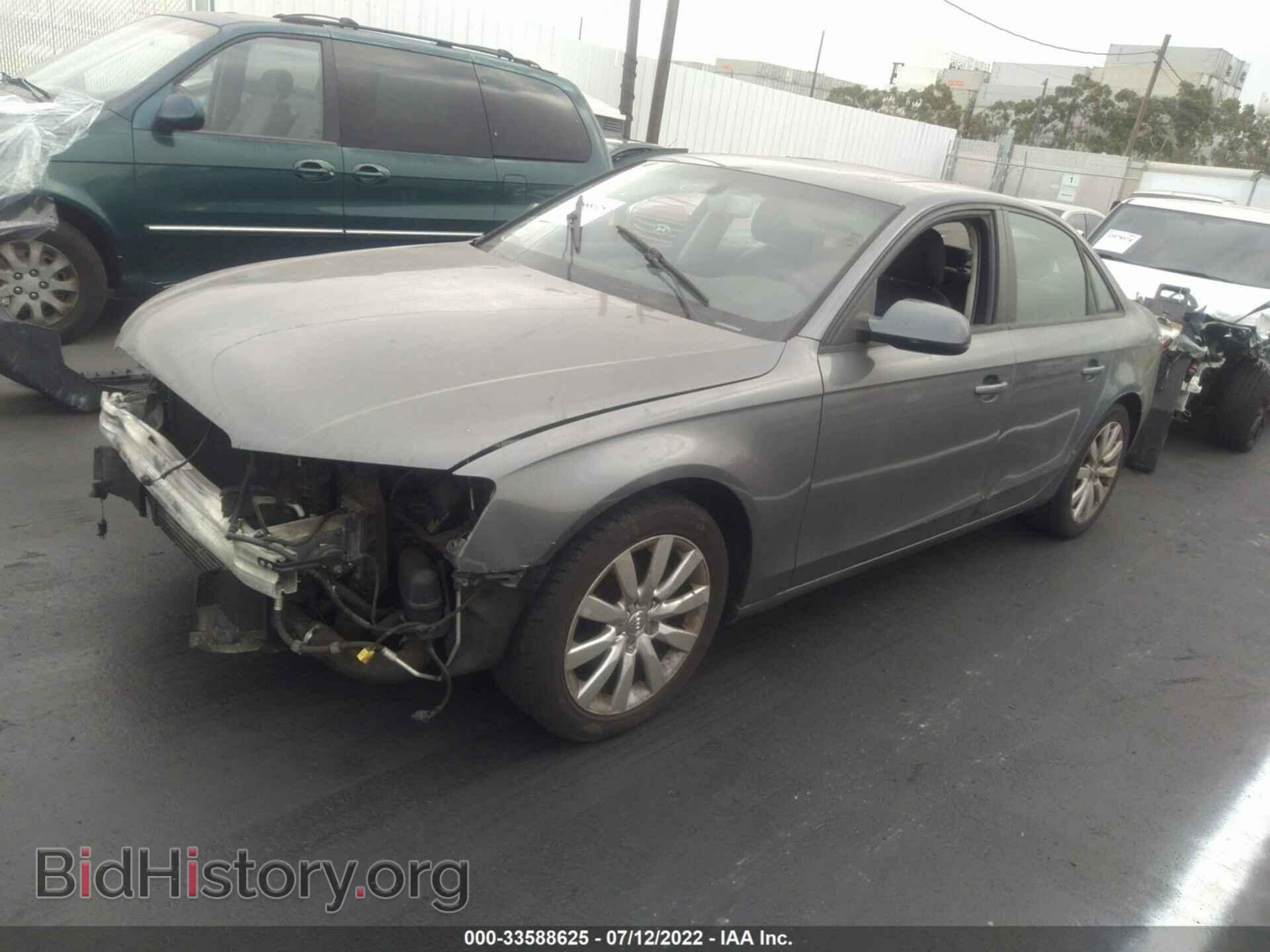 2012 AUDI A4 - VIN: WAUAFAFL5CA119183 - Фото 2