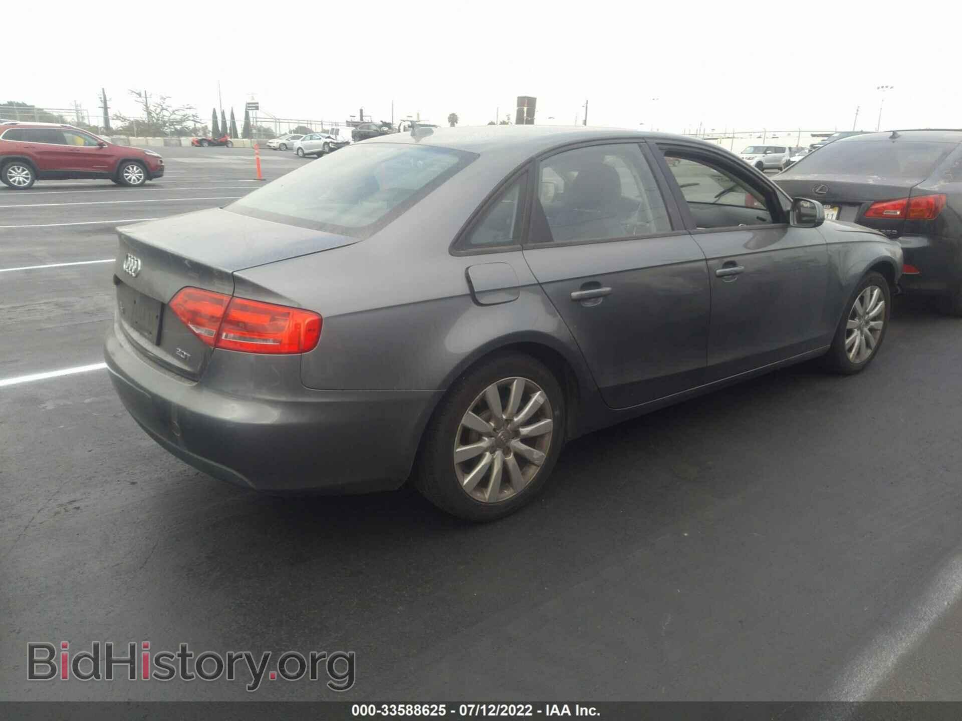 2012 AUDI A4 - VIN: WAUAFAFL5CA119183 - Фото 4