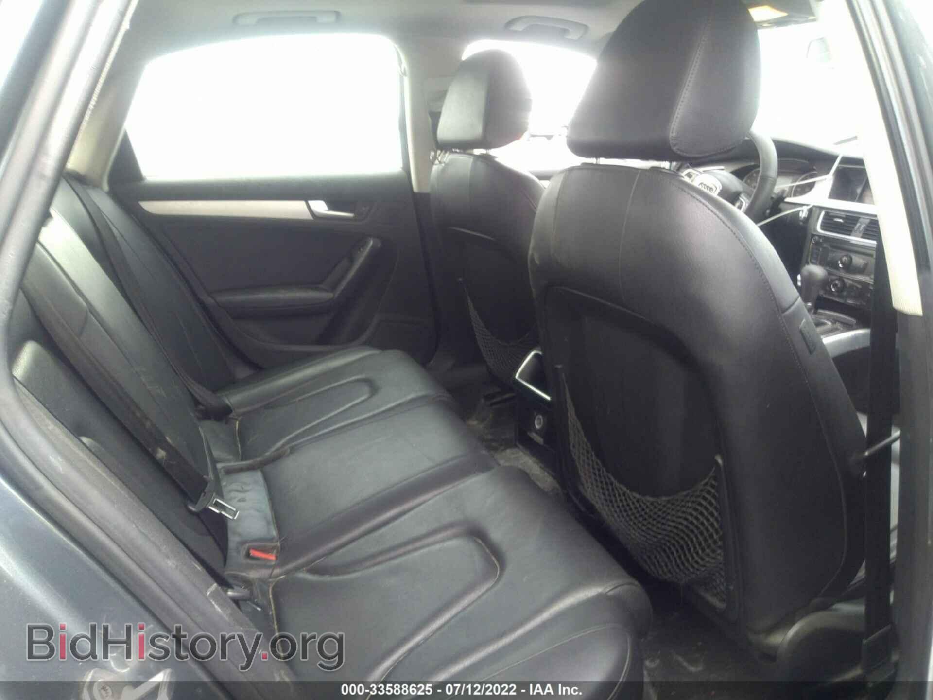 2012 AUDI A4 - VIN: WAUAFAFL5CA119183 - Фото 8