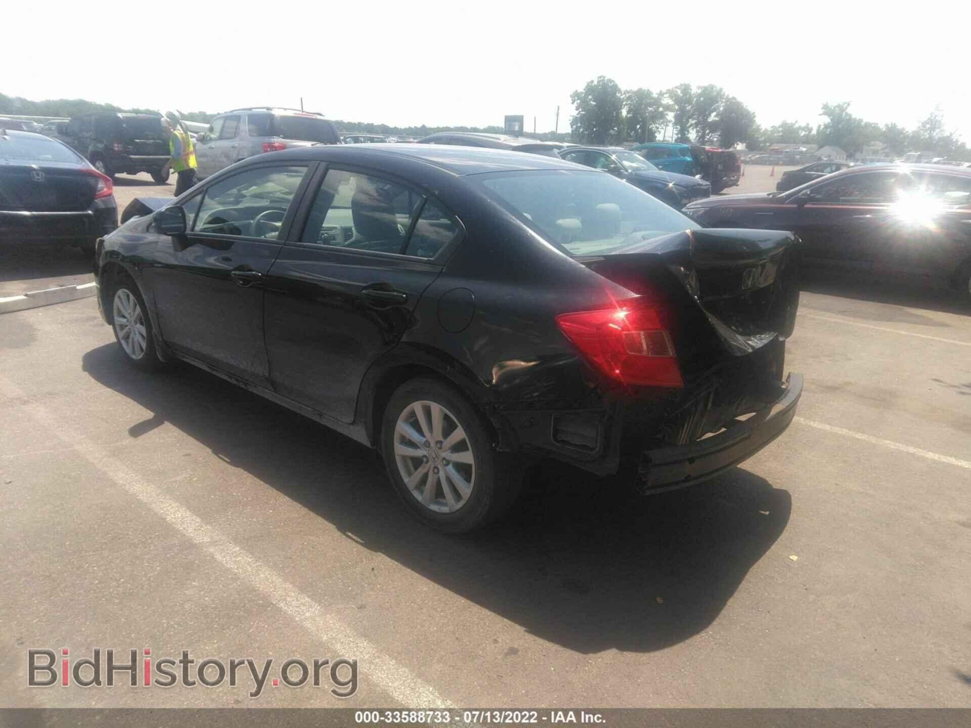 2012 HONDA CIVIC SDN - VIN: 19XFB2F82CE370892 - Фото 3