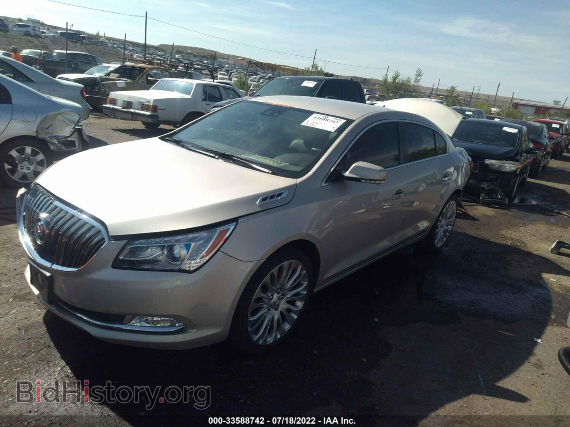 2014 BUICK LACROSSE - VIN: 1G4GF5G32EF192953 - Фото 2