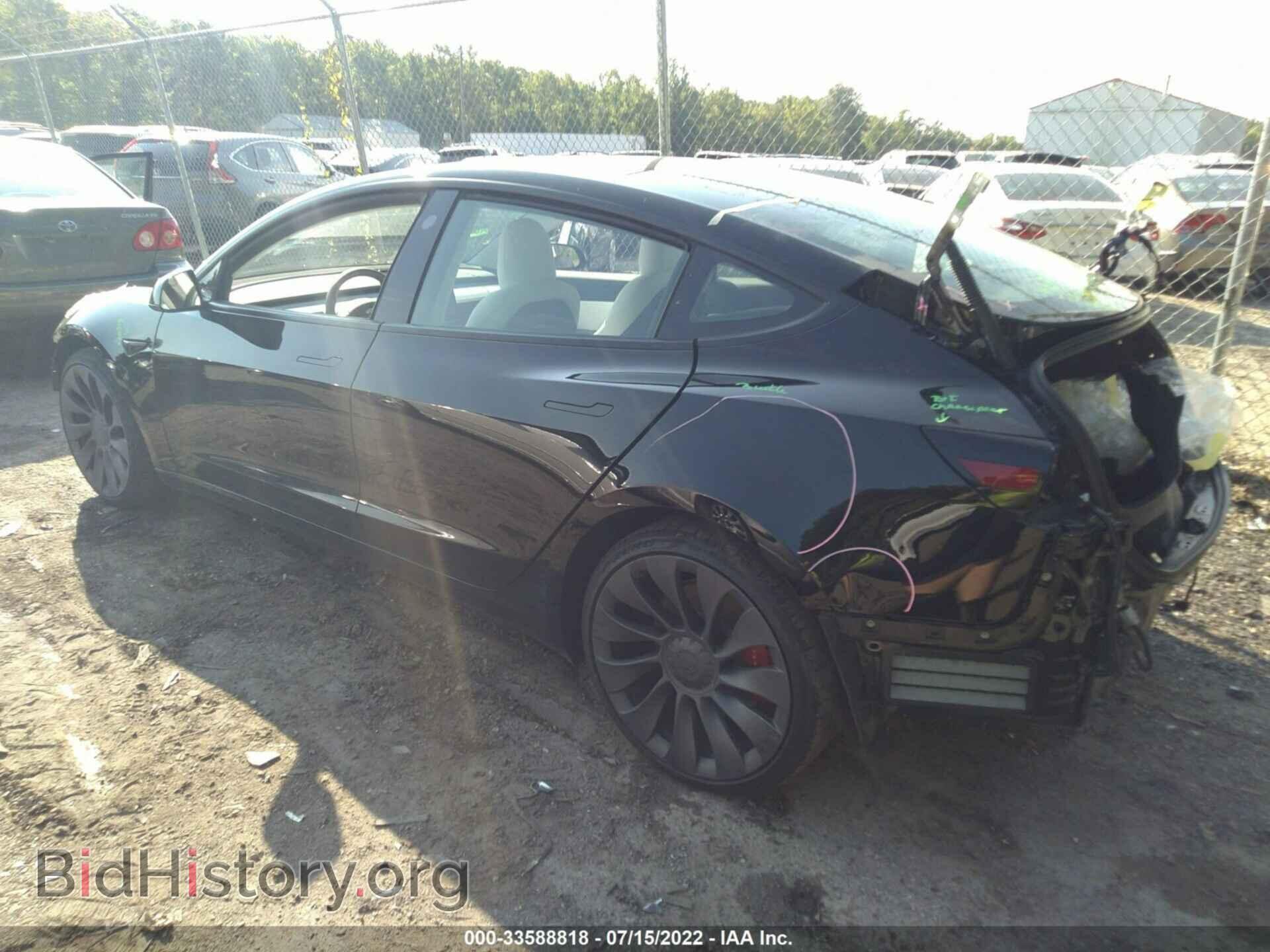 2021 TESLA MODEL 3 - VIN: 5YJ3E1EC0MF914313 - Фото 3