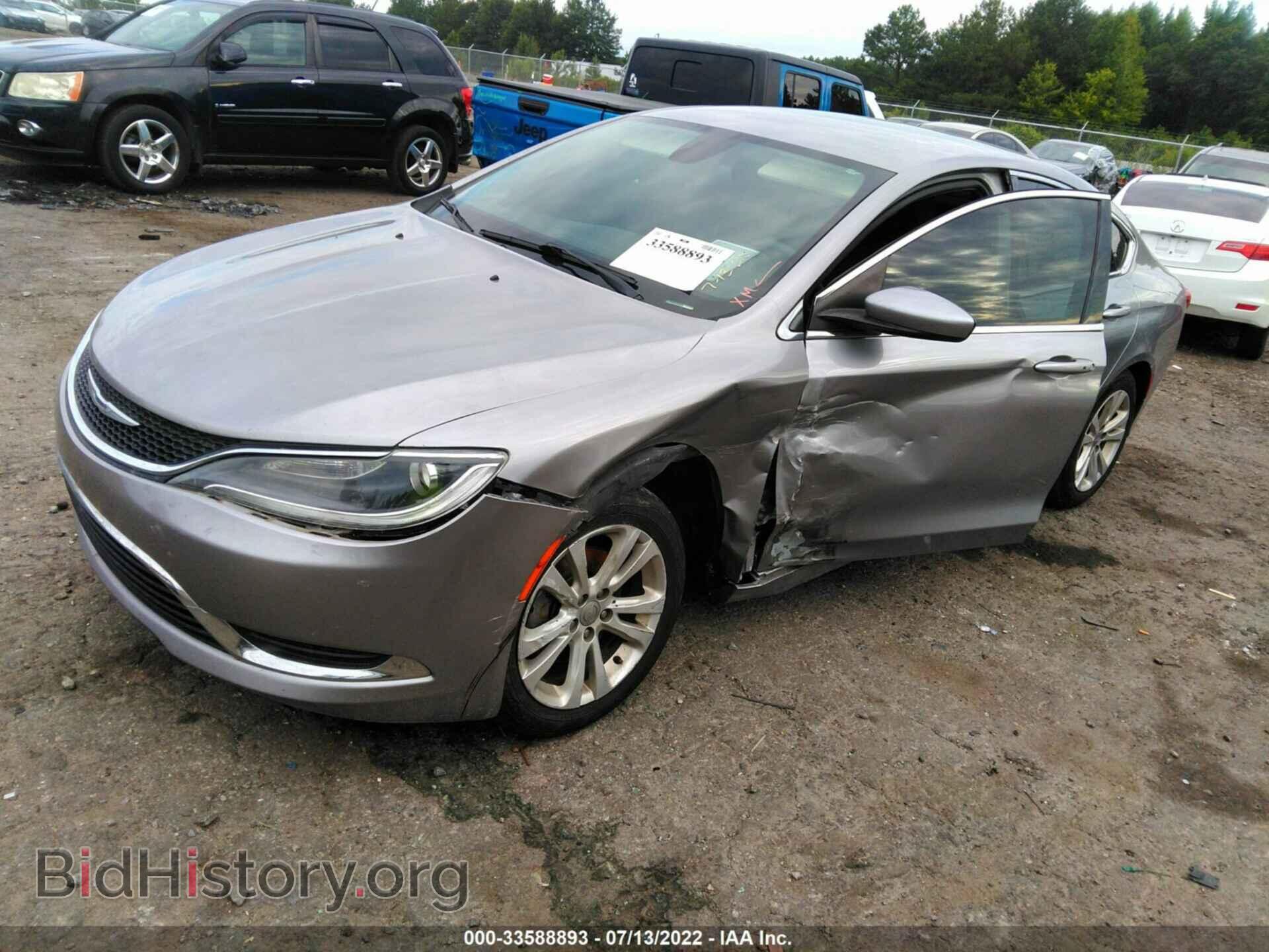 2015 CHRYSLER 200 - VIN: 1C3CCCAB7FN621094 - Фото 2