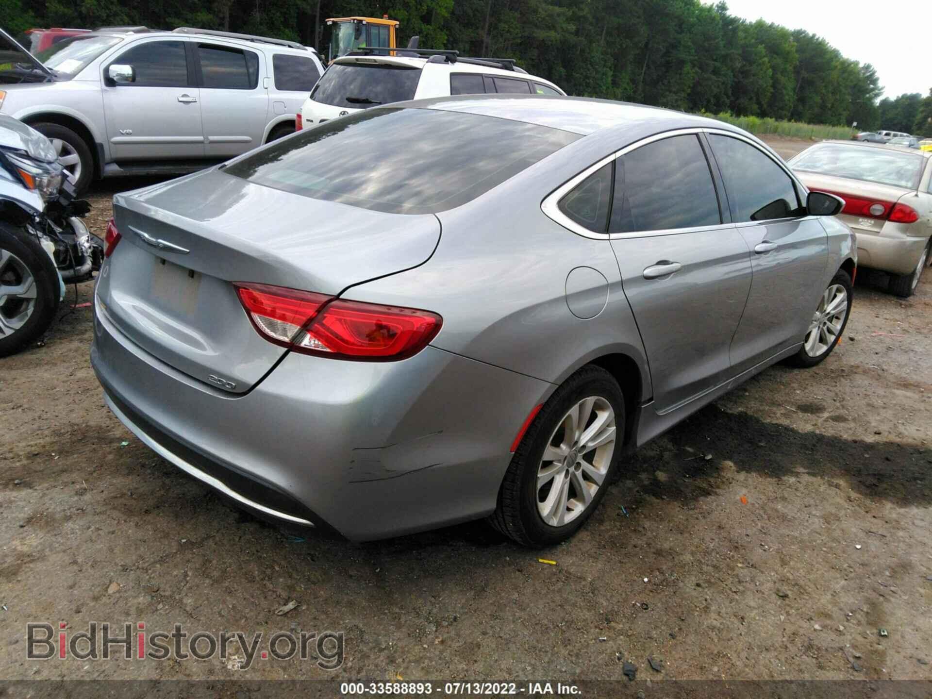 2015 CHRYSLER 200 - VIN: 1C3CCCAB7FN621094 - Фото 4