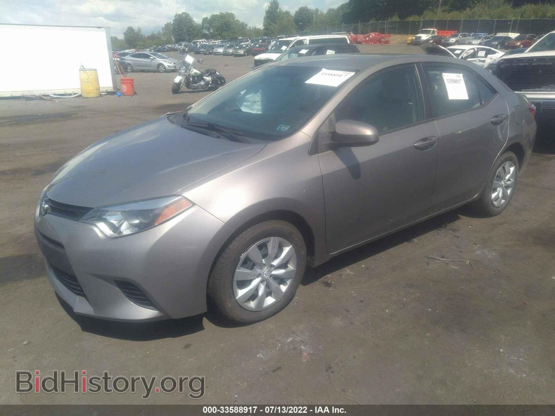 2014 TOYOTA COROLLA - VIN: 2T1BURHE4EC045957 - Photo 2