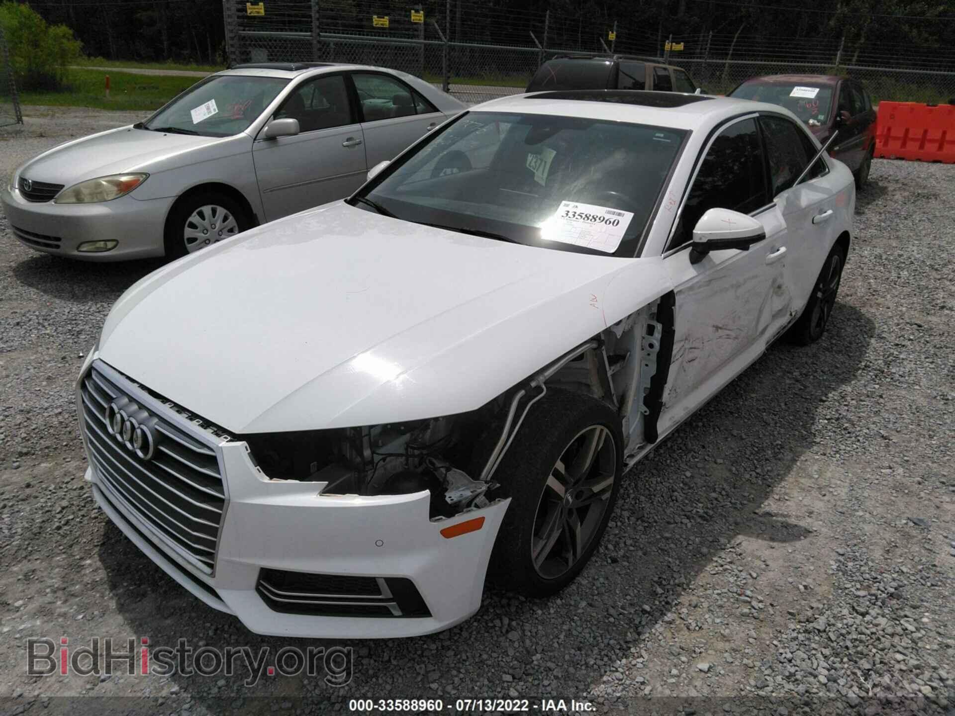 2018 AUDI A4 - VIN: WAULMAF49JN020220 - Фото 2