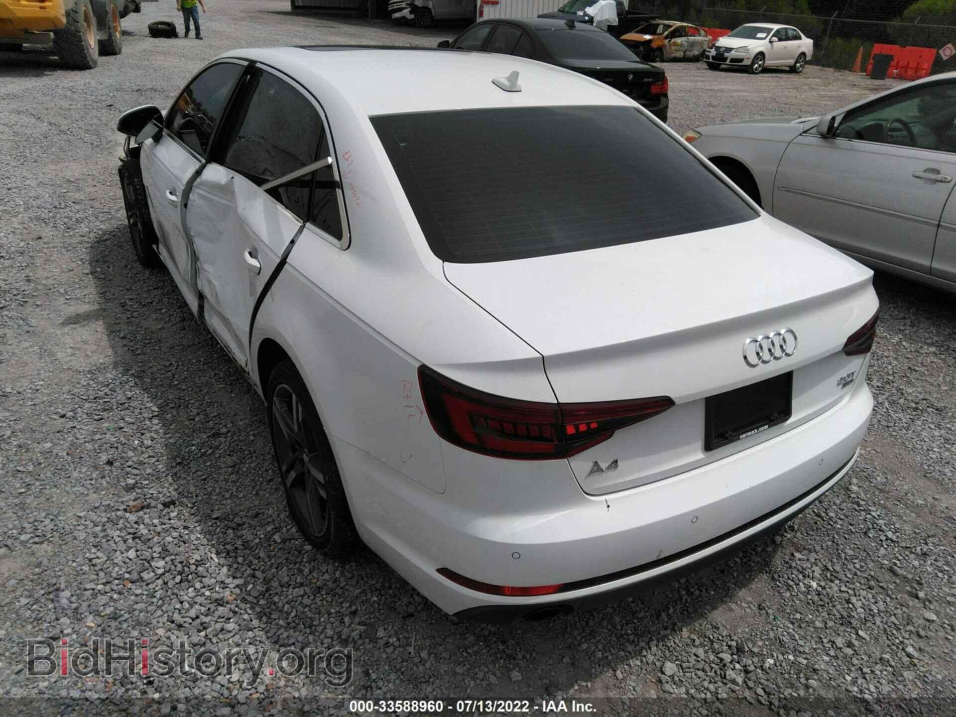 2018 AUDI A4 - VIN: WAULMAF49JN020220 - Фото 3