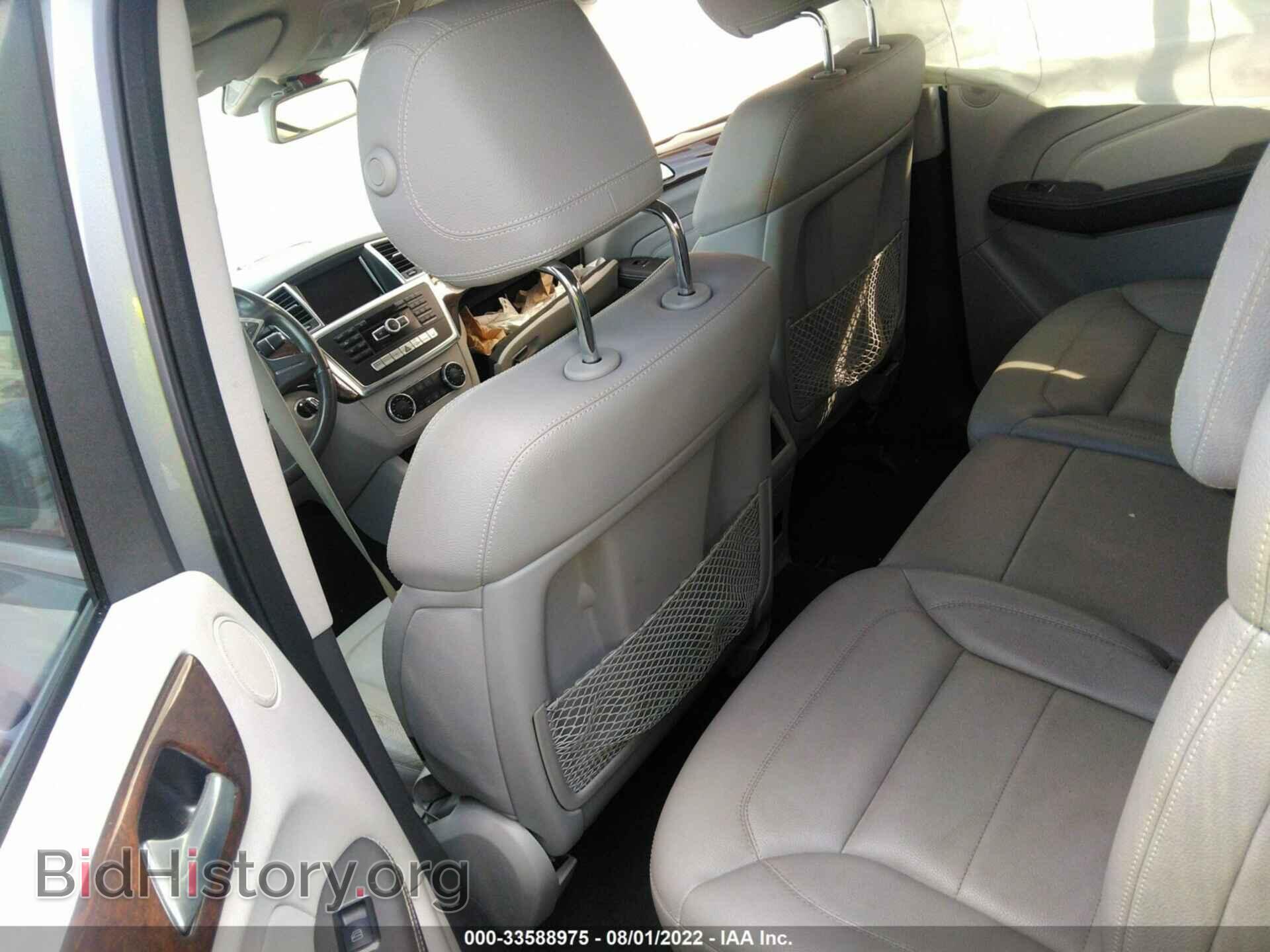 2012 MERCEDES-BENZ M-CLASS - VIN: 4JGDA5HB1CA016199 - Фото 8