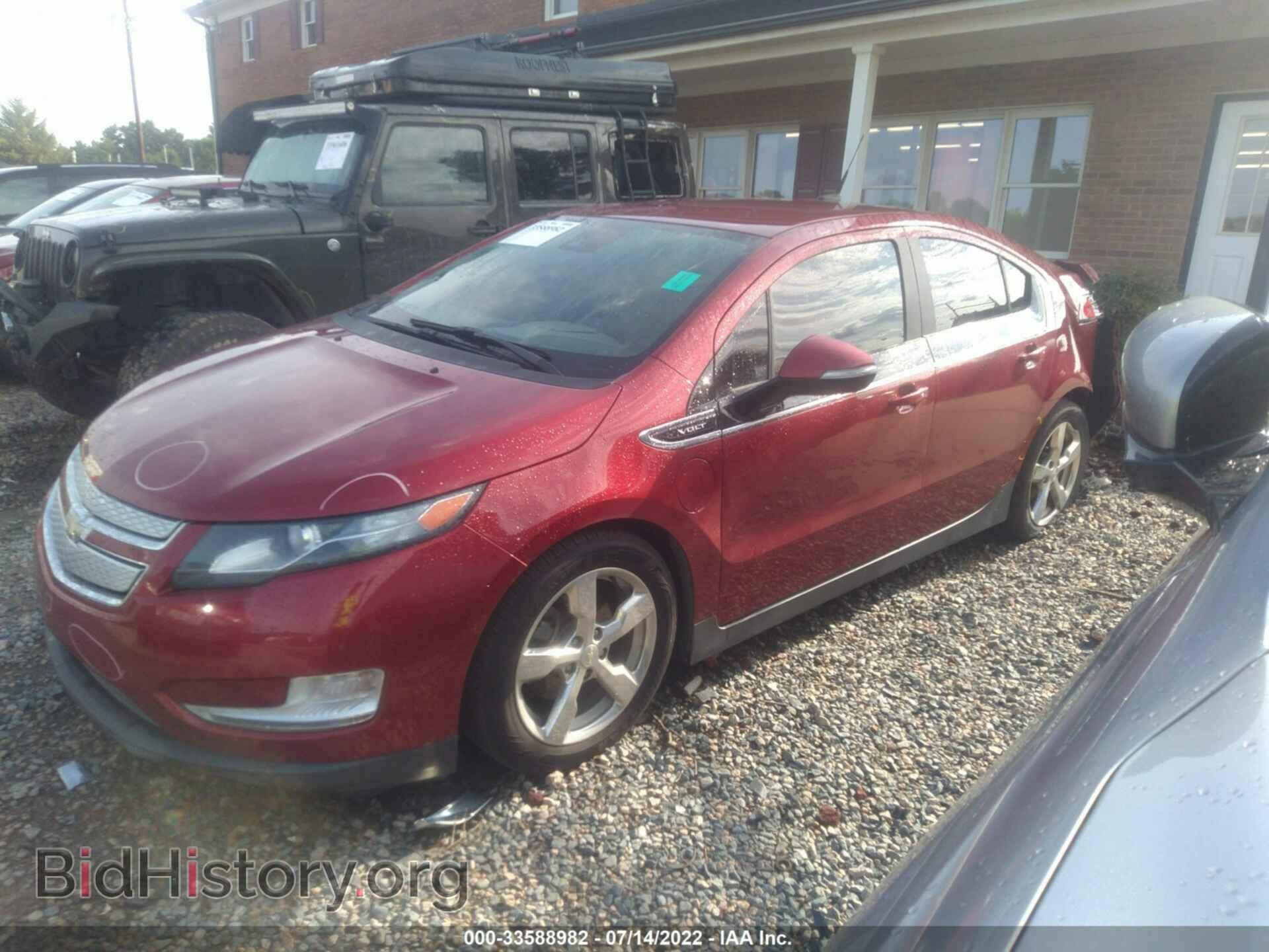 2014 CHEVROLET VOLT - VIN: 1G1RD6E42EU163039 - Фото 2