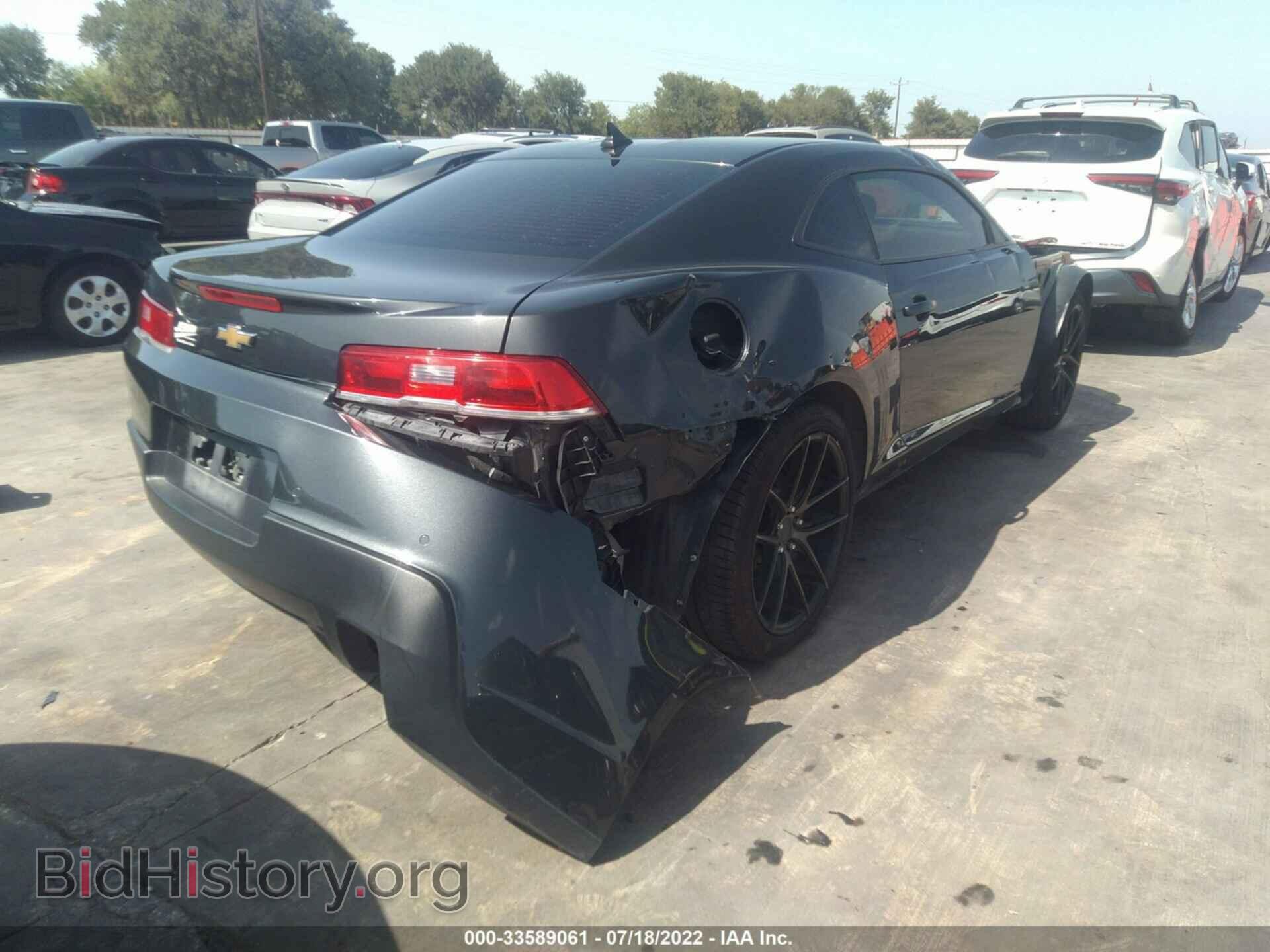 2015 CHEVROLET CAMARO - VIN: 2G1FD1E38F9233753 - Фото 4