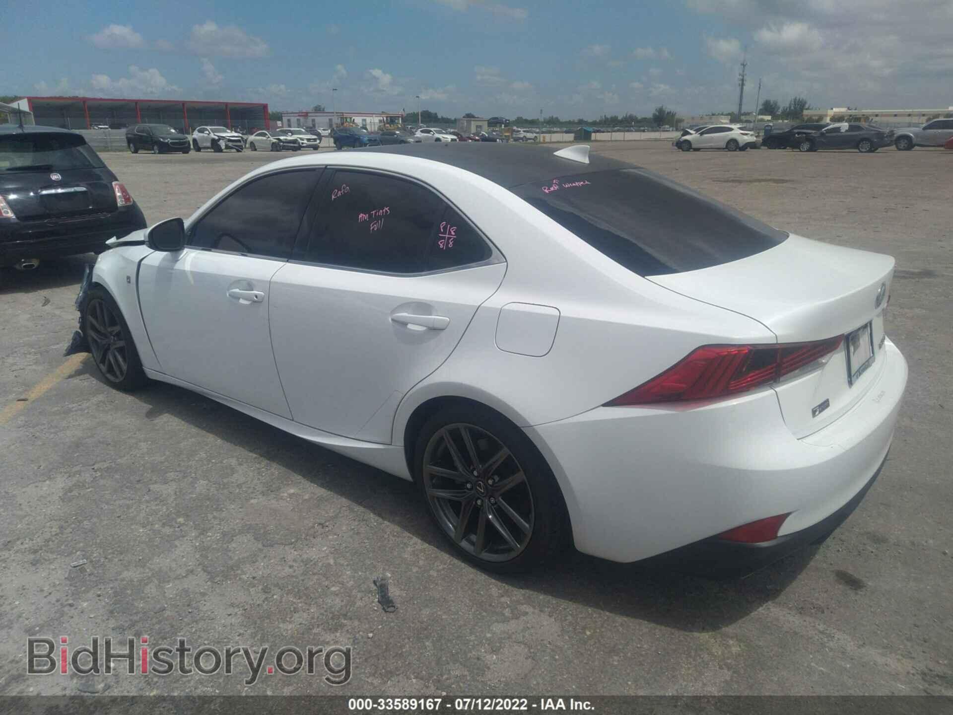 2018 LEXUS IS - VIN: JTHBA1D26J5072363 - Фото 3