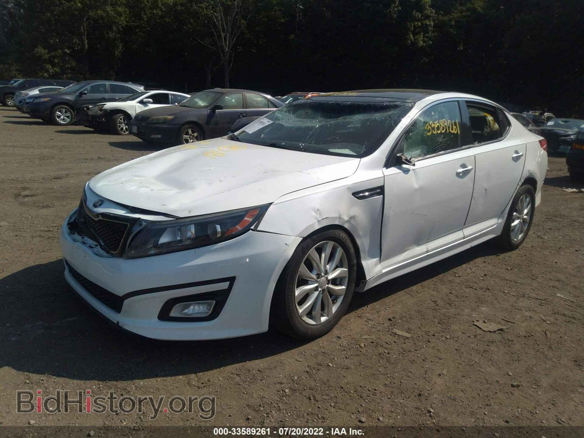 2015 KIA OPTIMA - VIN: 5XXGN4A74FG359989 - Фото 2