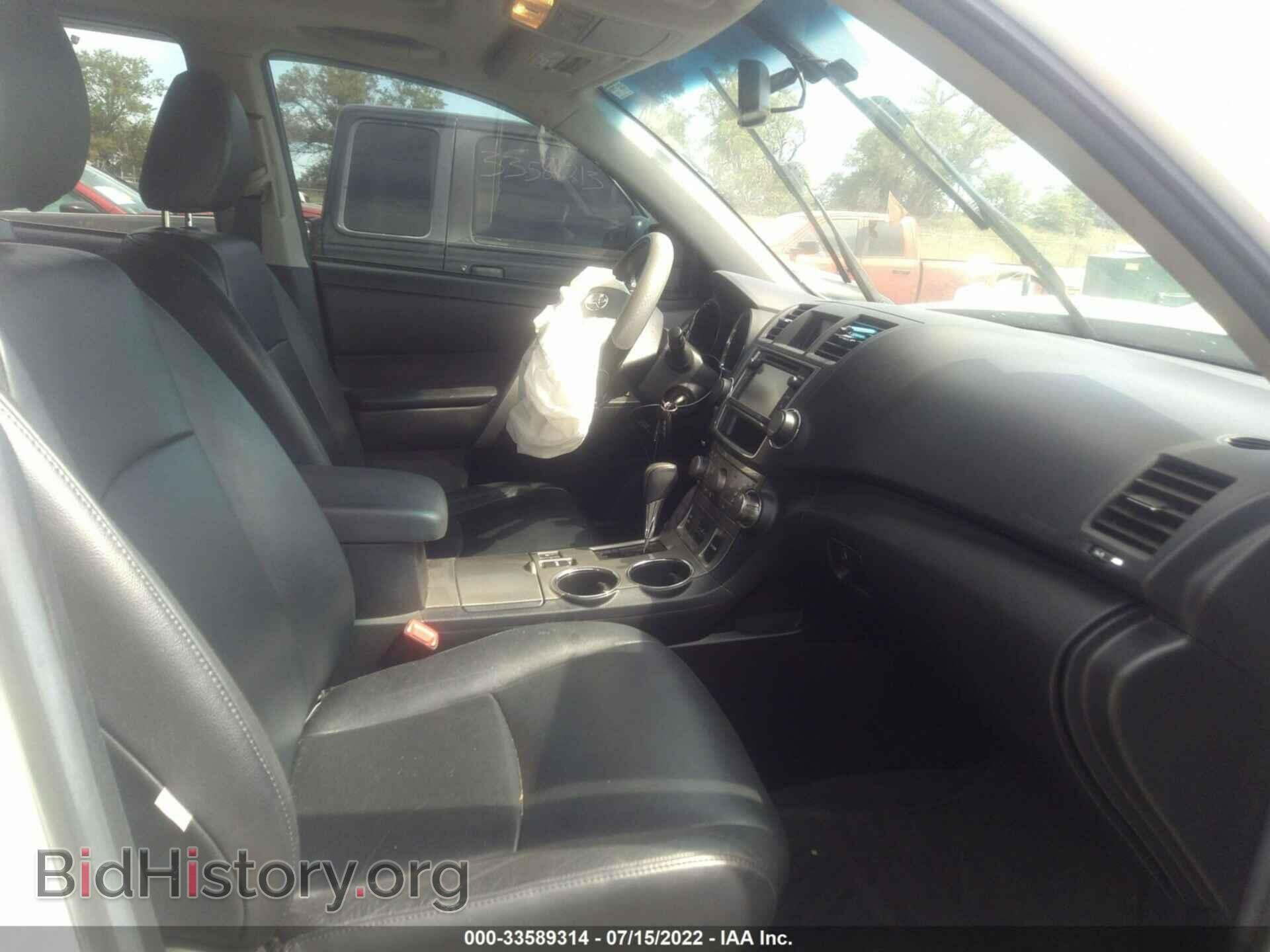 2013 TOYOTA HIGHLANDER - VIN: 5TDBK3EH8DS277906 - Photo 5