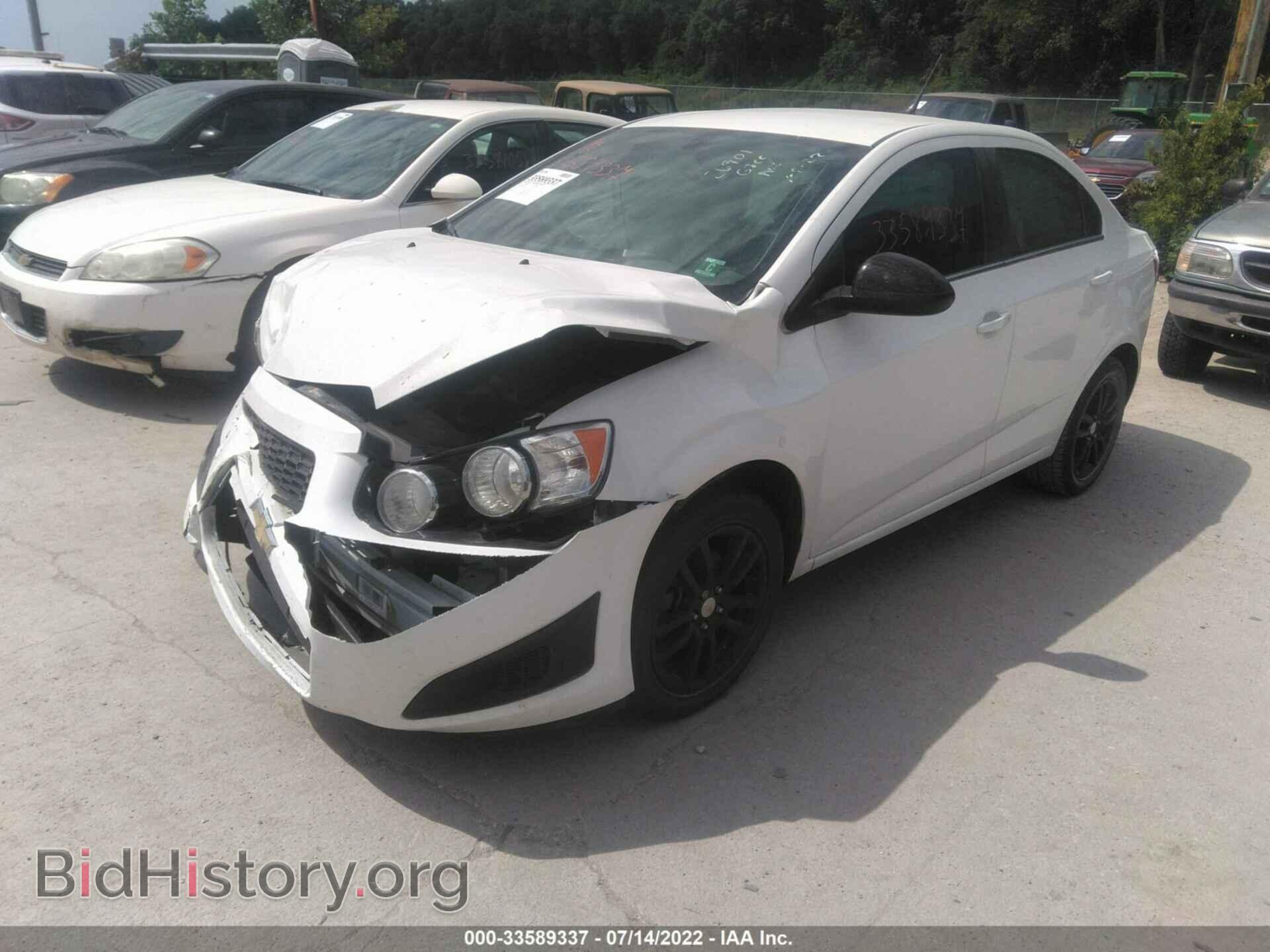 2014 CHEVROLET SONIC - VIN: 1G1JC5SB7E4222504 - Фото 2