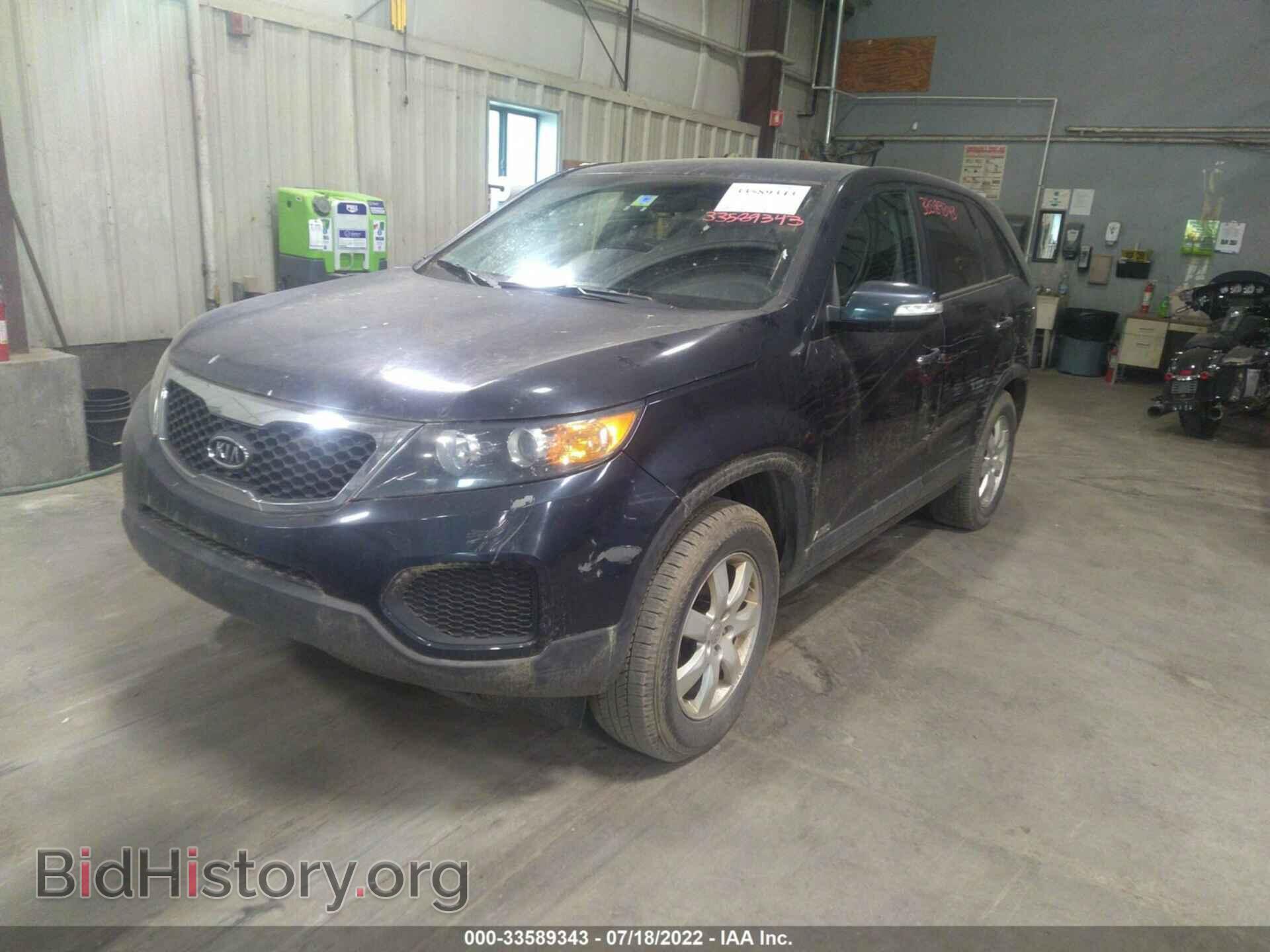 2013 KIA SORENTO - VIN: 5XYKTDA64DG352363 - Фото 2
