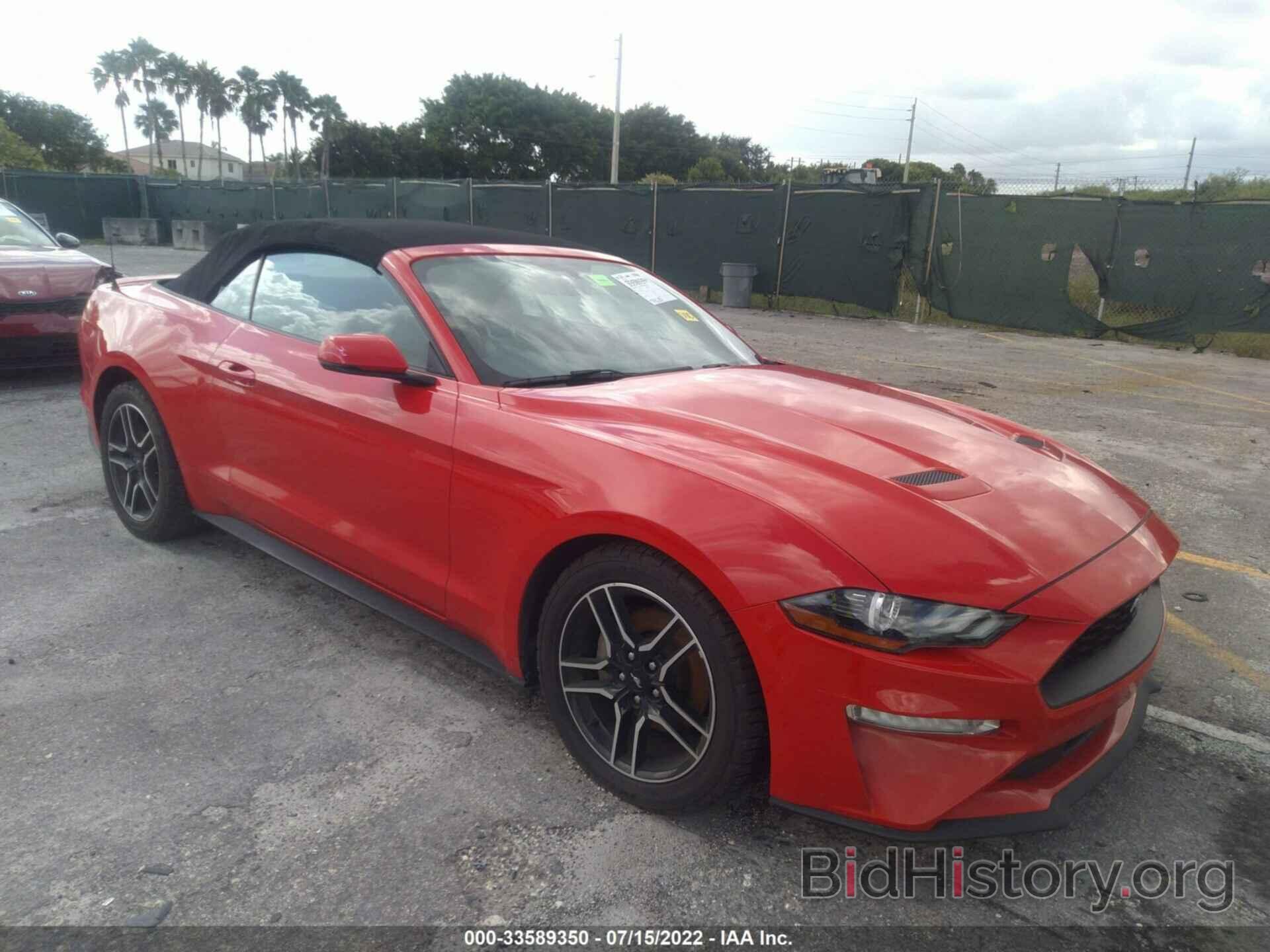 Photo 1FATP8UH6J5109757 - FORD MUSTANG 2018