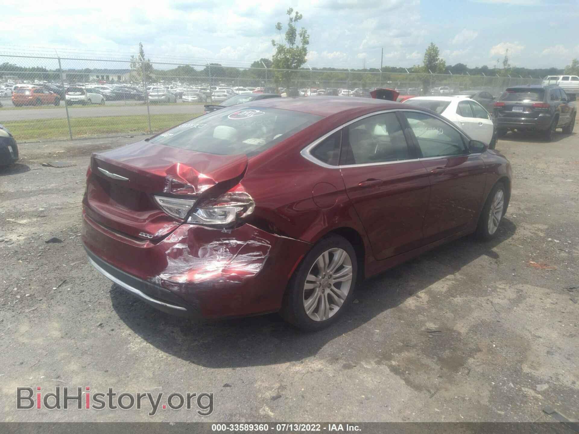 2016 CHRYSLER 200 - VIN: 1C3CCCAB3GN142138 - Фото 4