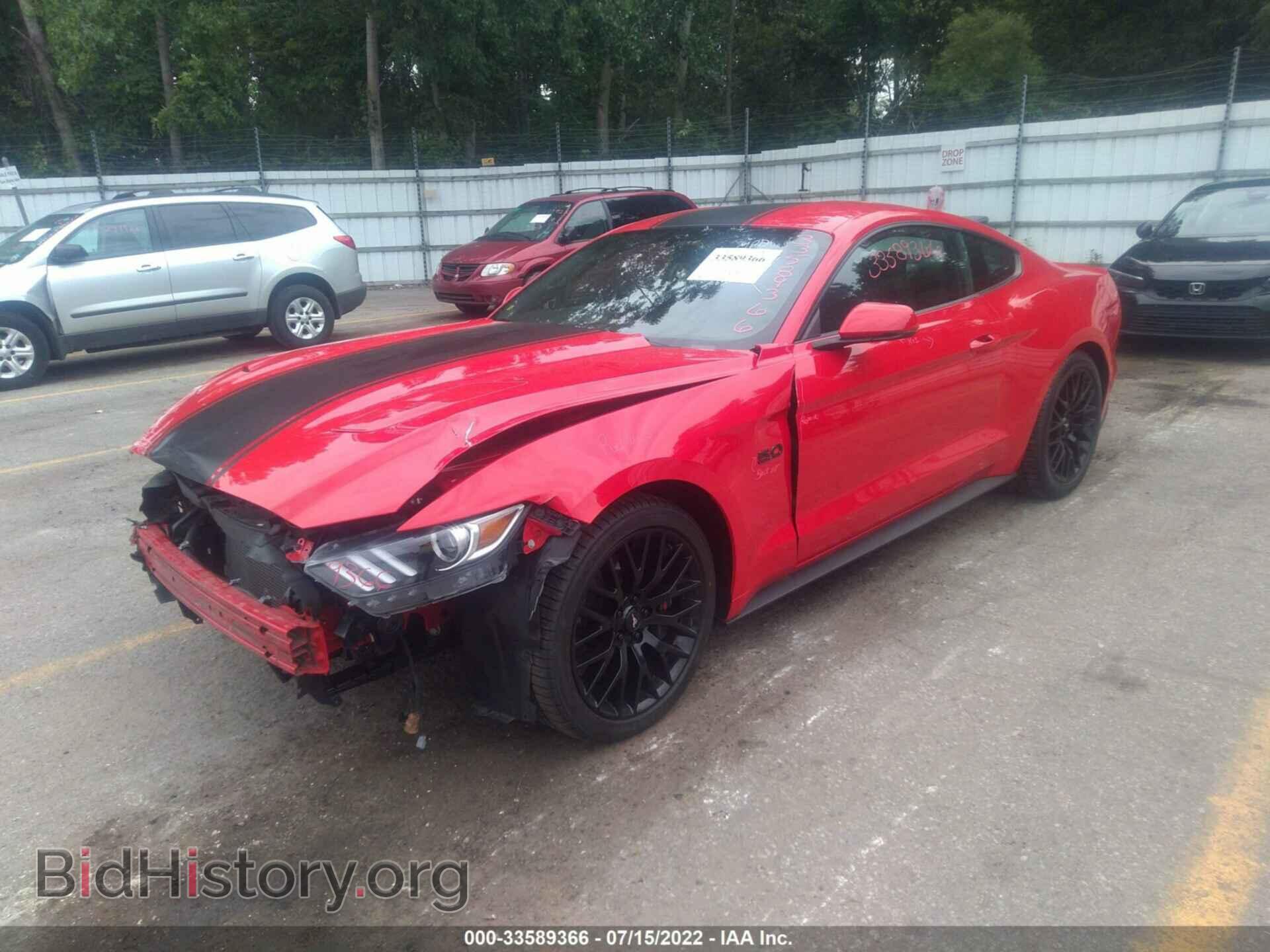 2016 FORD MUSTANG - VIN: 1FA6P8CF1G5229178 - Фото 2