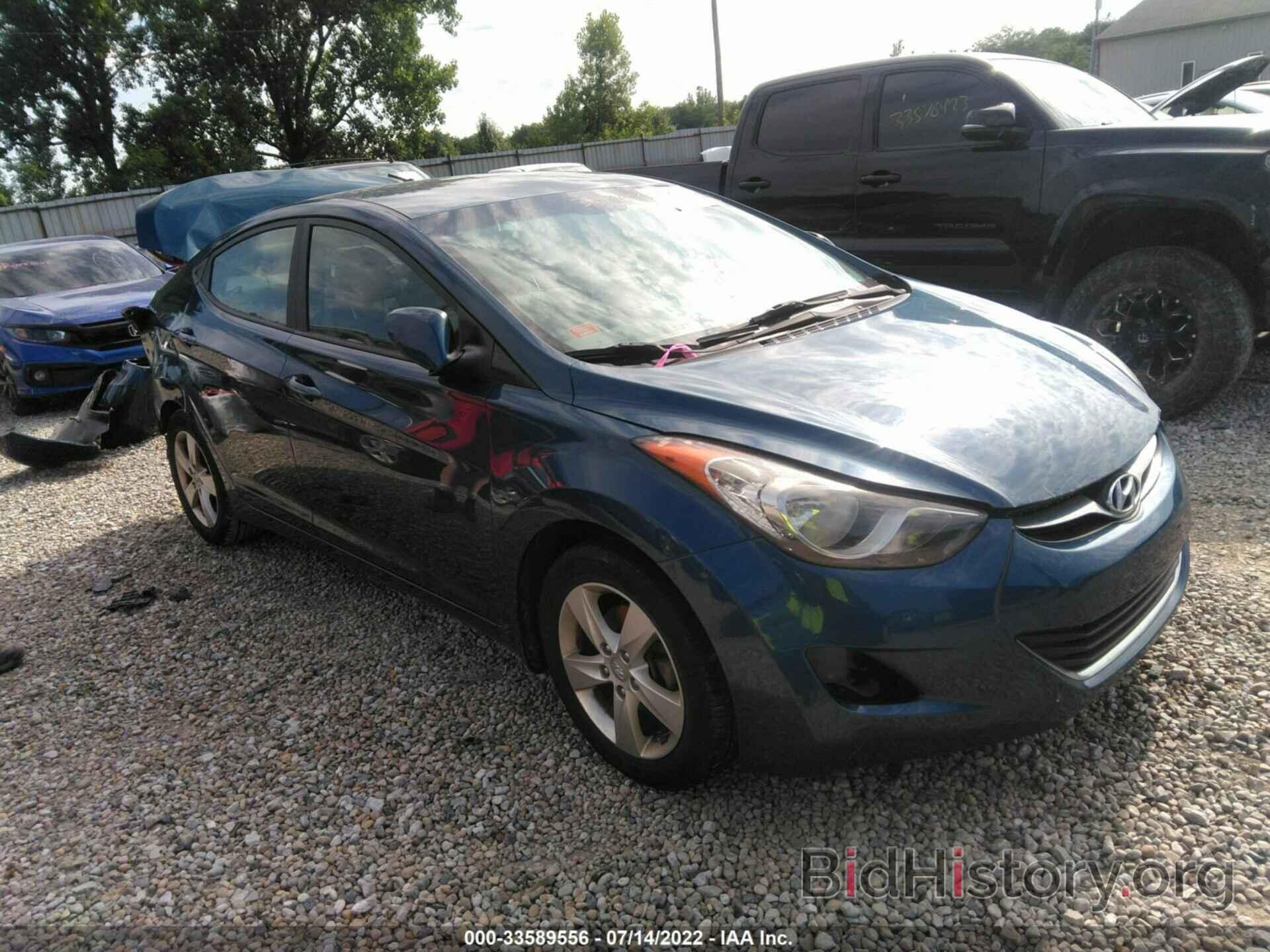 Photo KMHDH4AE0DU955449 - HYUNDAI ELANTRA 2013