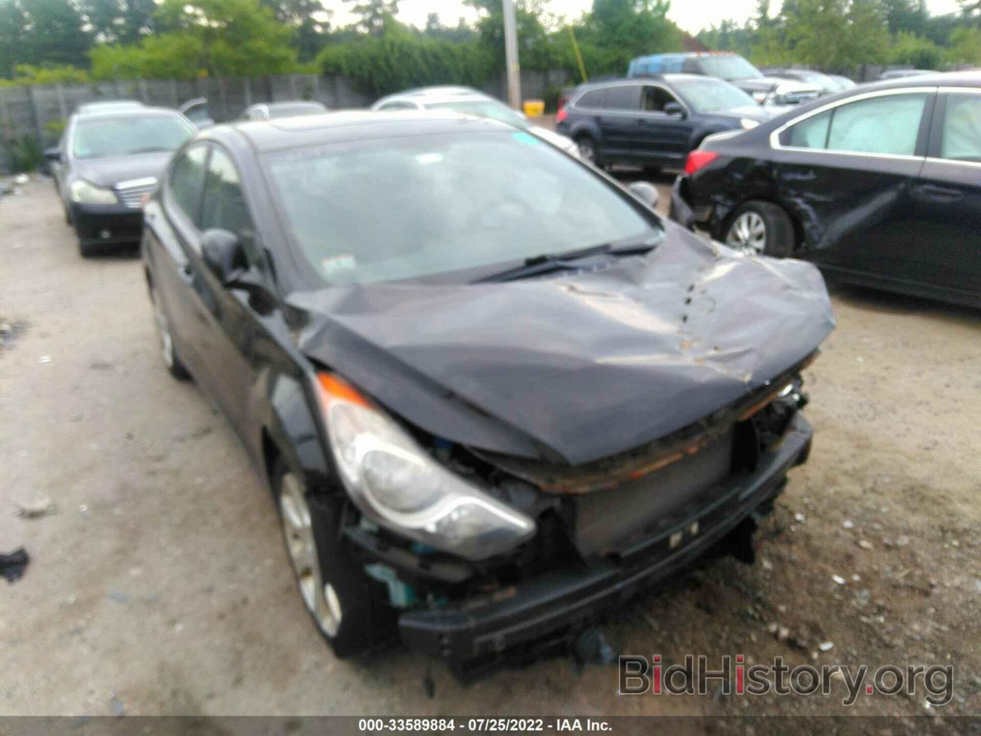 Photo KMHDH4AE8CU313642 - HYUNDAI ELANTRA 2012