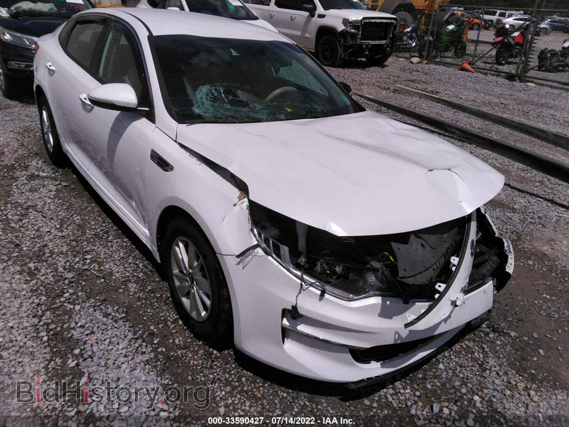 Фотография 5XXGT4L39JG184180 - KIA OPTIMA 2018